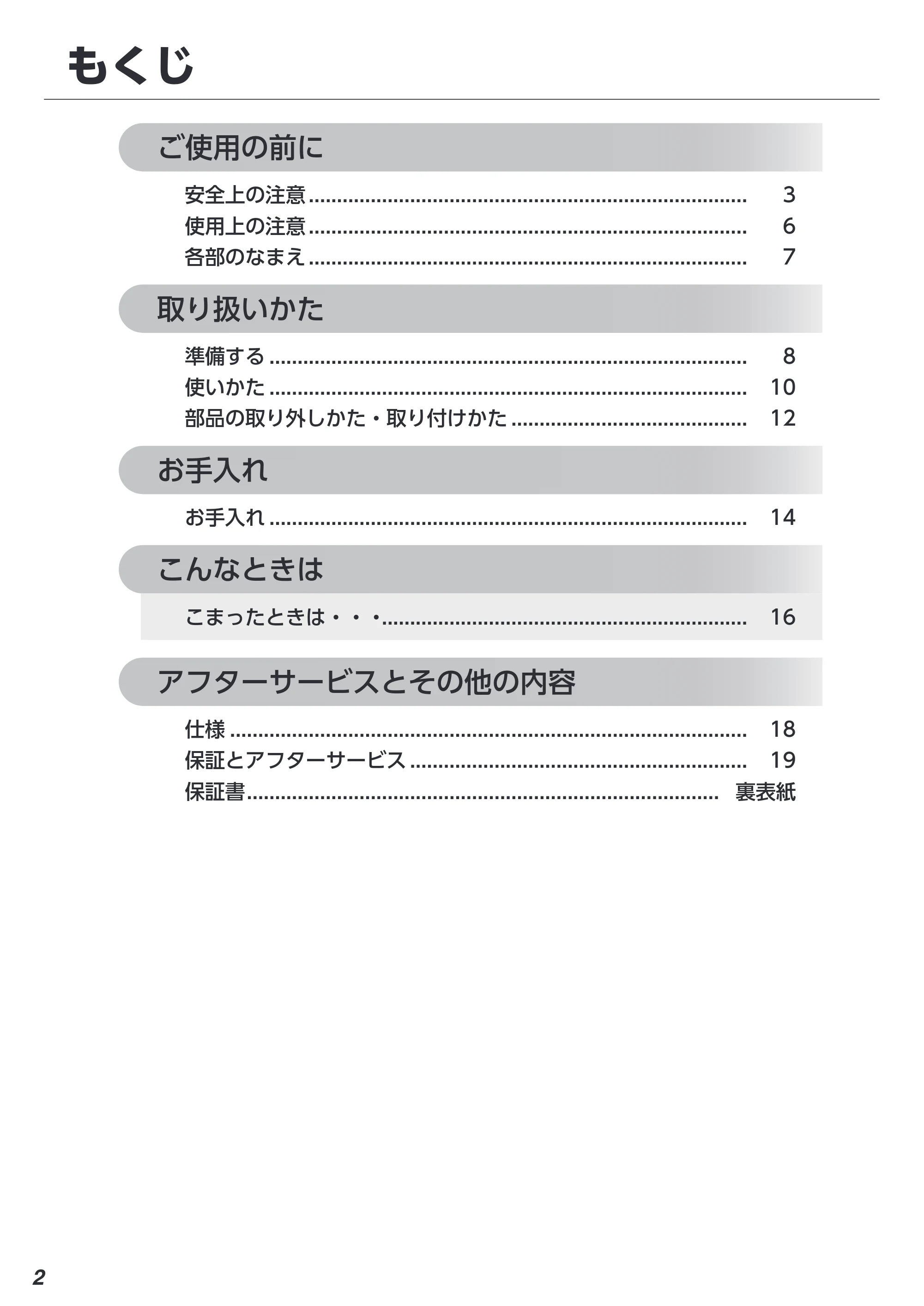 アイリスオーヤマ IRSD-13A 取扱説明書 — 原本ページ — 2ページ