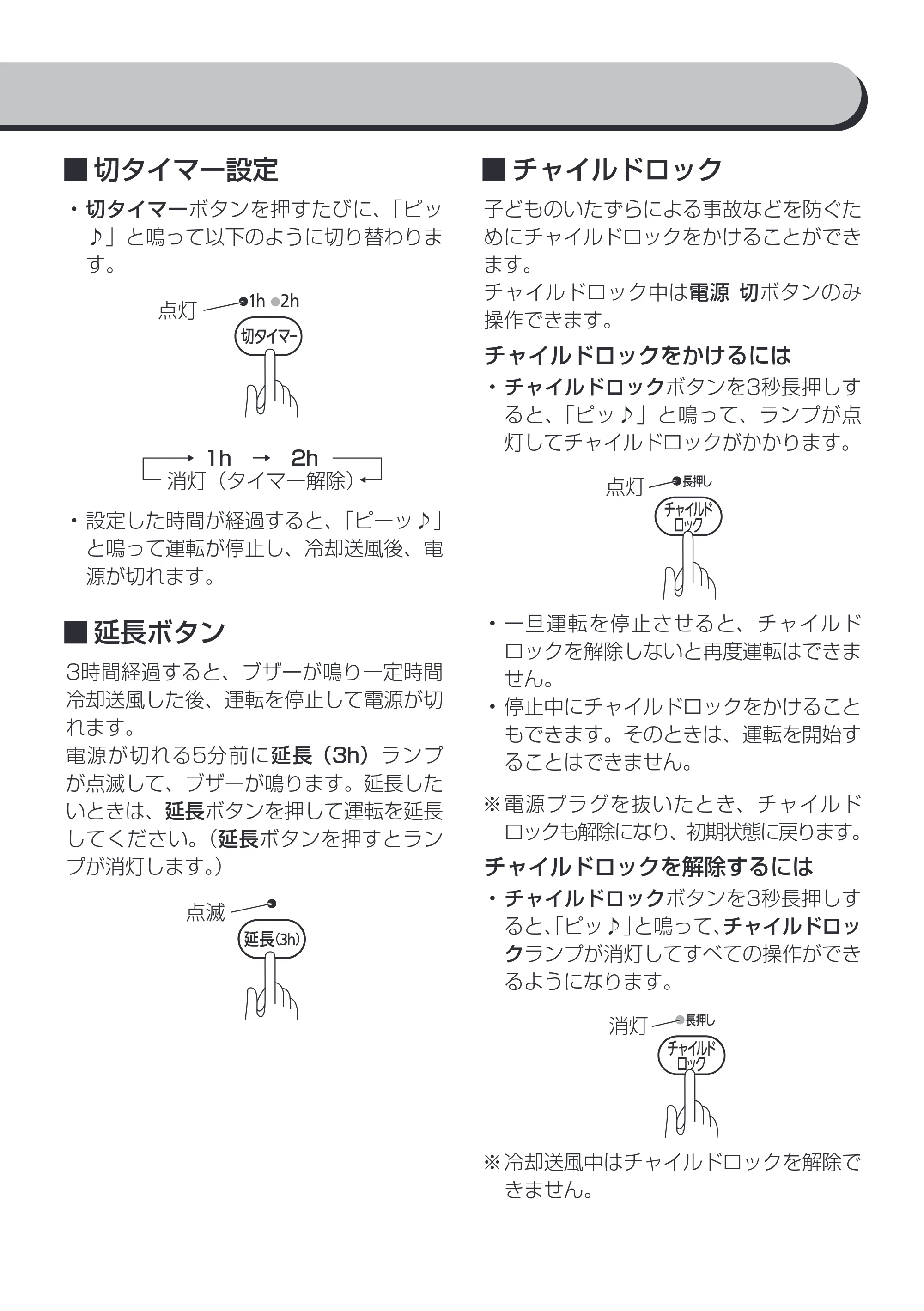 アイリスオーヤマ KCH-12TDSW1 取扱説明書 — 原本ページ — 10ページ