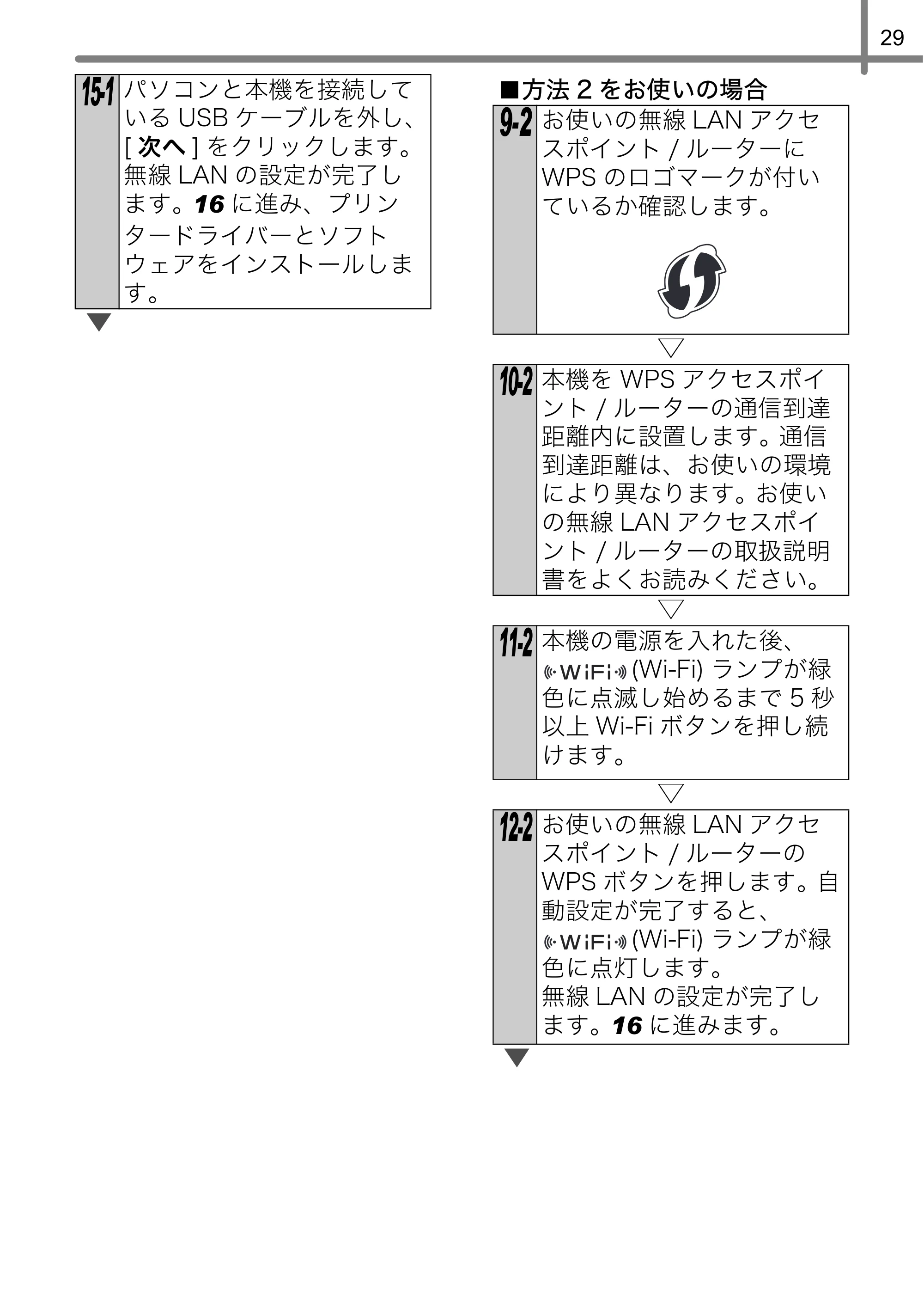 ブラザー QL-720NW かんたん設置ガイド — 原本ページ — 33ページ