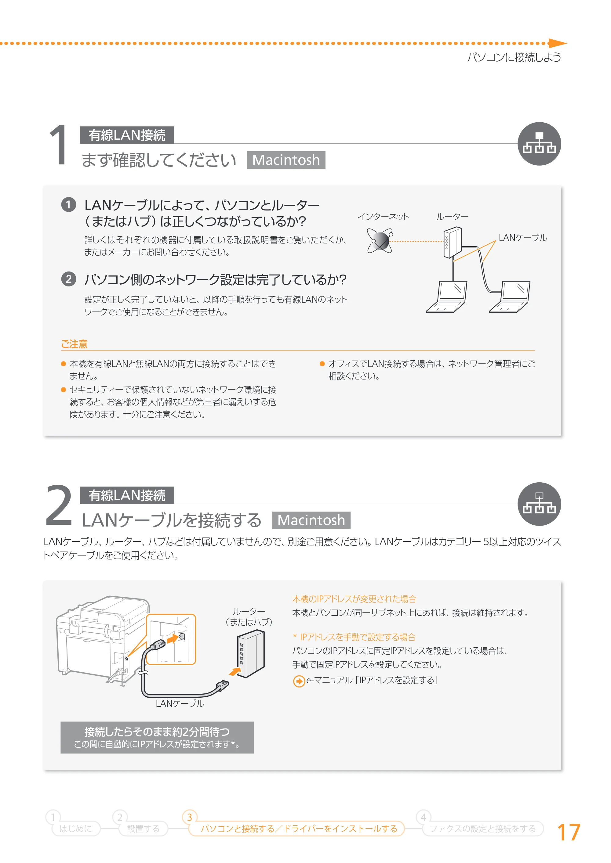 キヤノン MF4890dw/MF4870dn/MF4830d/MF4820d/MF4750 スタートアップガイド 2013年5月9日更新(PDF:3.73MB) — 原本ページ — 17ページ