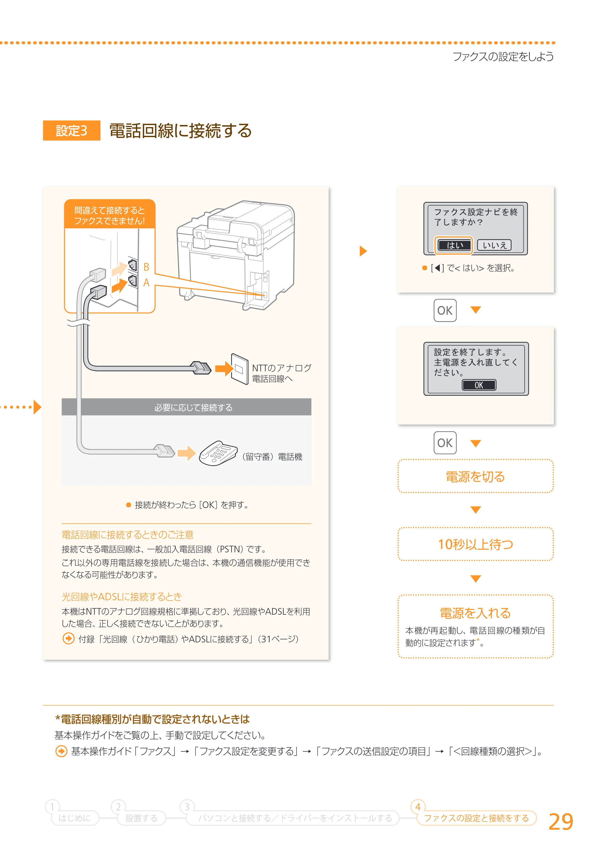 キヤノン MF4890dw/MF4870dn/MF4830d/MF4820d/MF4750 スタートアップガイド 2013年5月9日更新(PDF:3.73MB) — 原本ページ — 29ページ