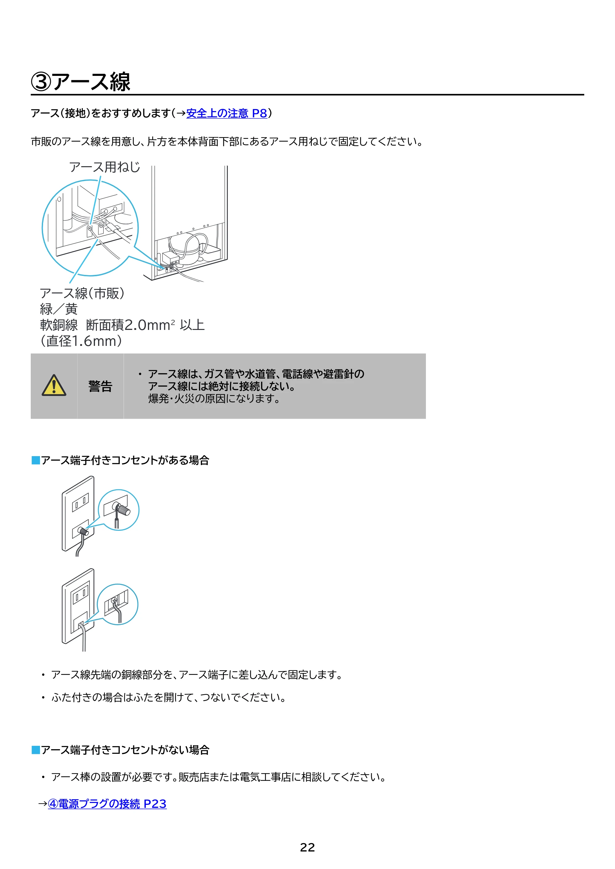 アイリスオーヤマ IRSN-I30A 取扱説明書 — 原本ページ — 22ページ