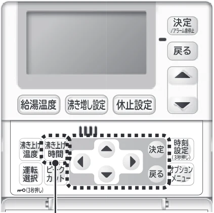 日立 RHK-1501EDS / RHK-1501EDKS 取扱説明書 — 「業種別」運転の設定のしかた(続き) — 図版 22-1 — 22ページ