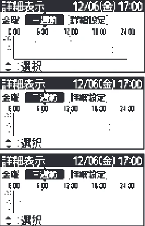 日立 RHK-1501EDS / RHK-1501EDKS 取扱説明書 — 沸き増しパターン詳細設定 沸き増しパターン詳細設定 — 図版 23-2 — 23ページ