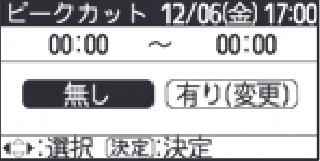 日立 RHK-1501EDS / RHK-1501EDKS 取扱説明書 — ピークカットの設定のしかた — 図版 28-2 — 28ページ