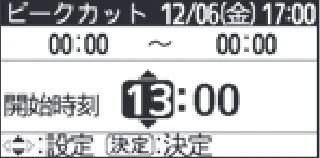 日立 RHK-1501EDS / RHK-1501EDKS 取扱説明書 — ピークカットの設定のしかた — 図版 28-3 — 28ページ