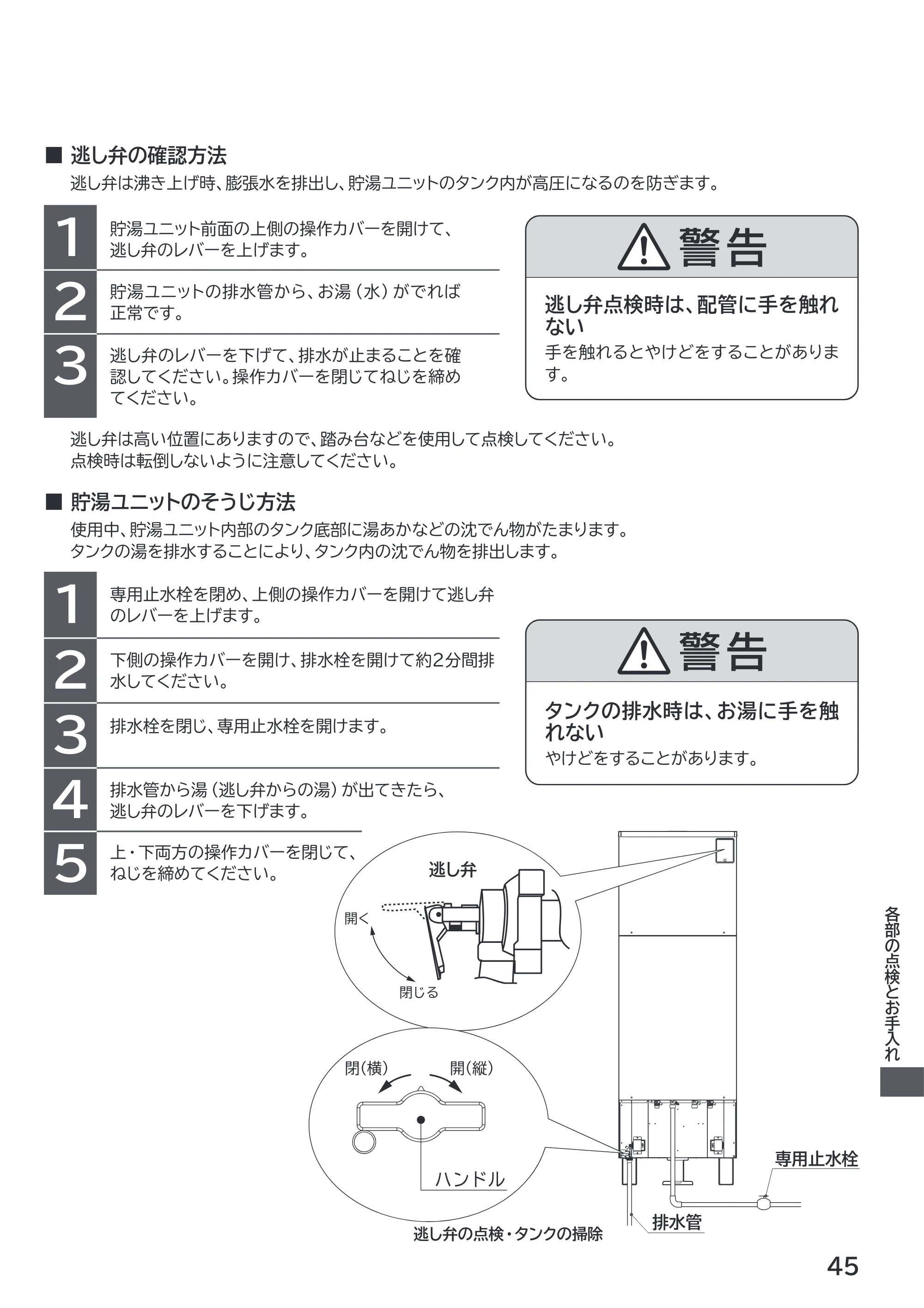 日立 RHK-1501EDS / RHK-1501EDKS 取扱説明書 — 2 3 4 5 — 原本ページ — 45ページ
