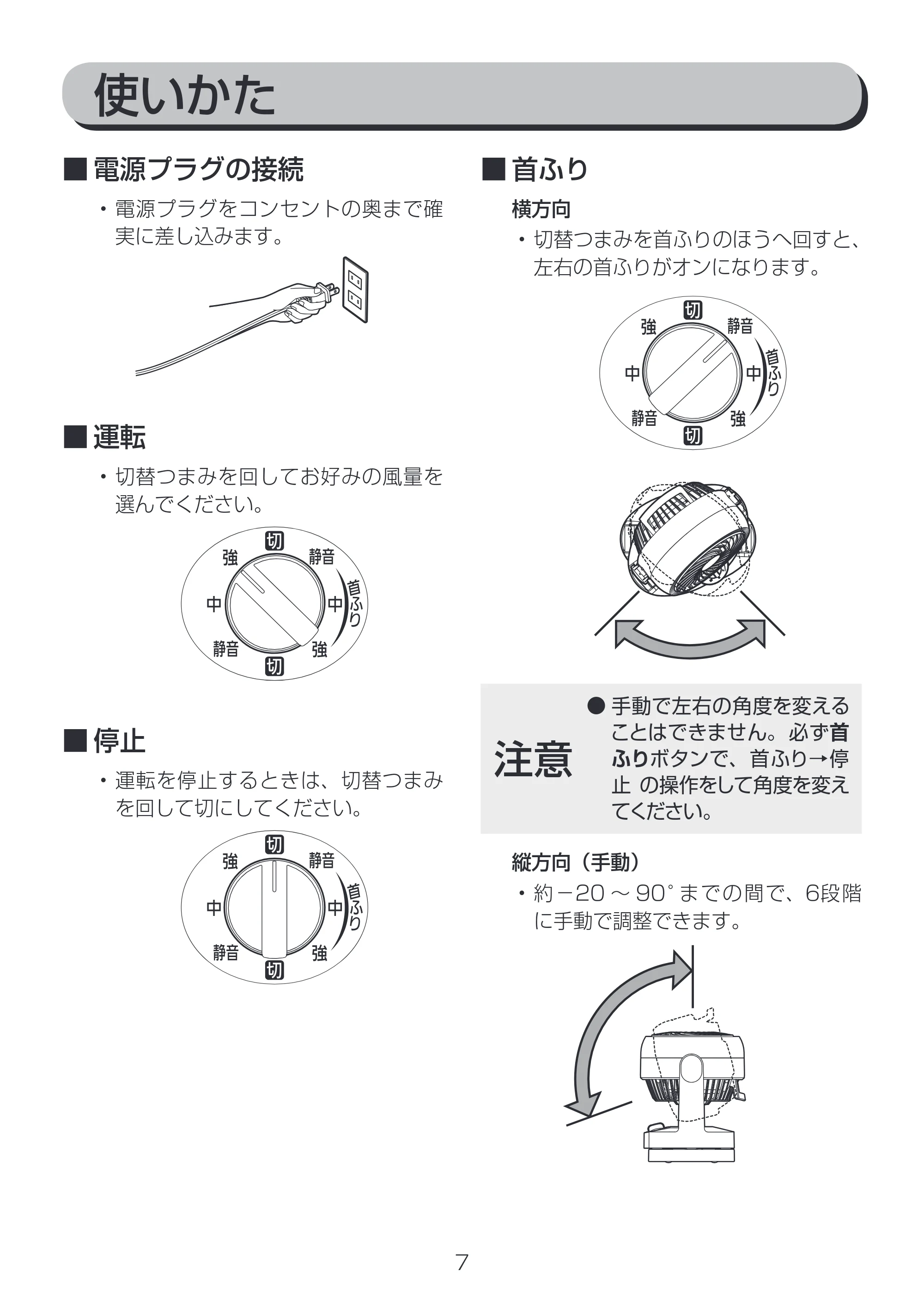 アイリスオーヤマ PCF-HD15 取扱説明書 — 原本ページ — 7ページ