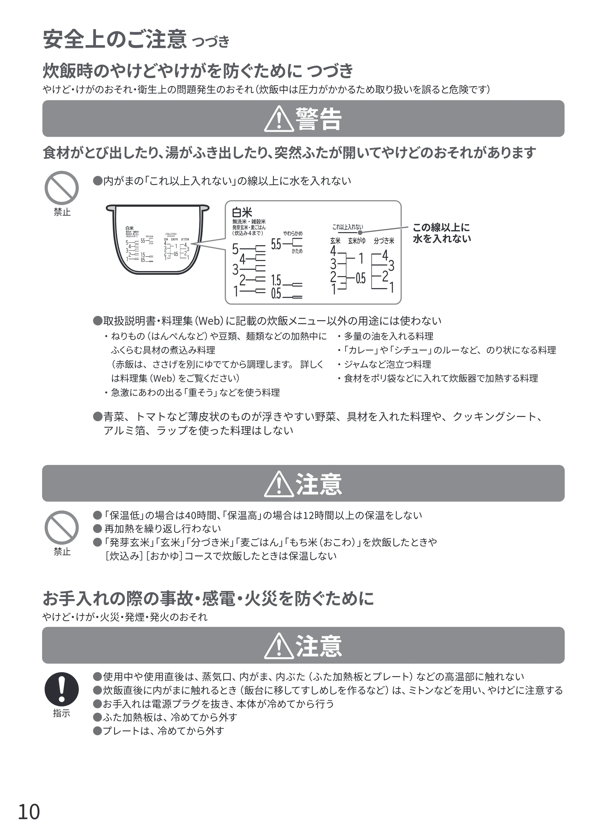 日立 RZ-Z100JM 取扱説明書 — 原本ページ — 10ページ