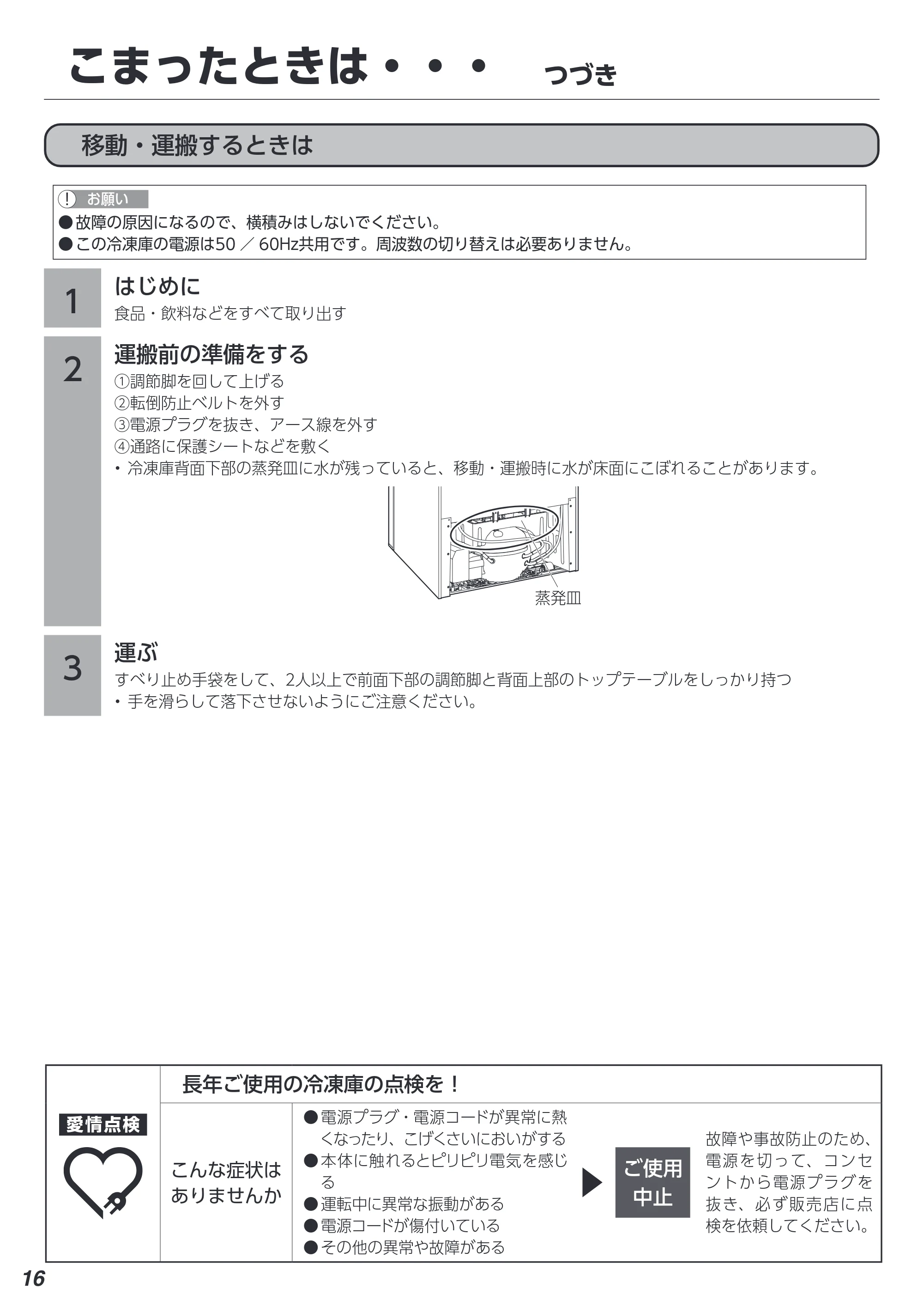 アイリスオーヤマ IUSN-20A 取扱説明書 — 原本ページ — 16ページ