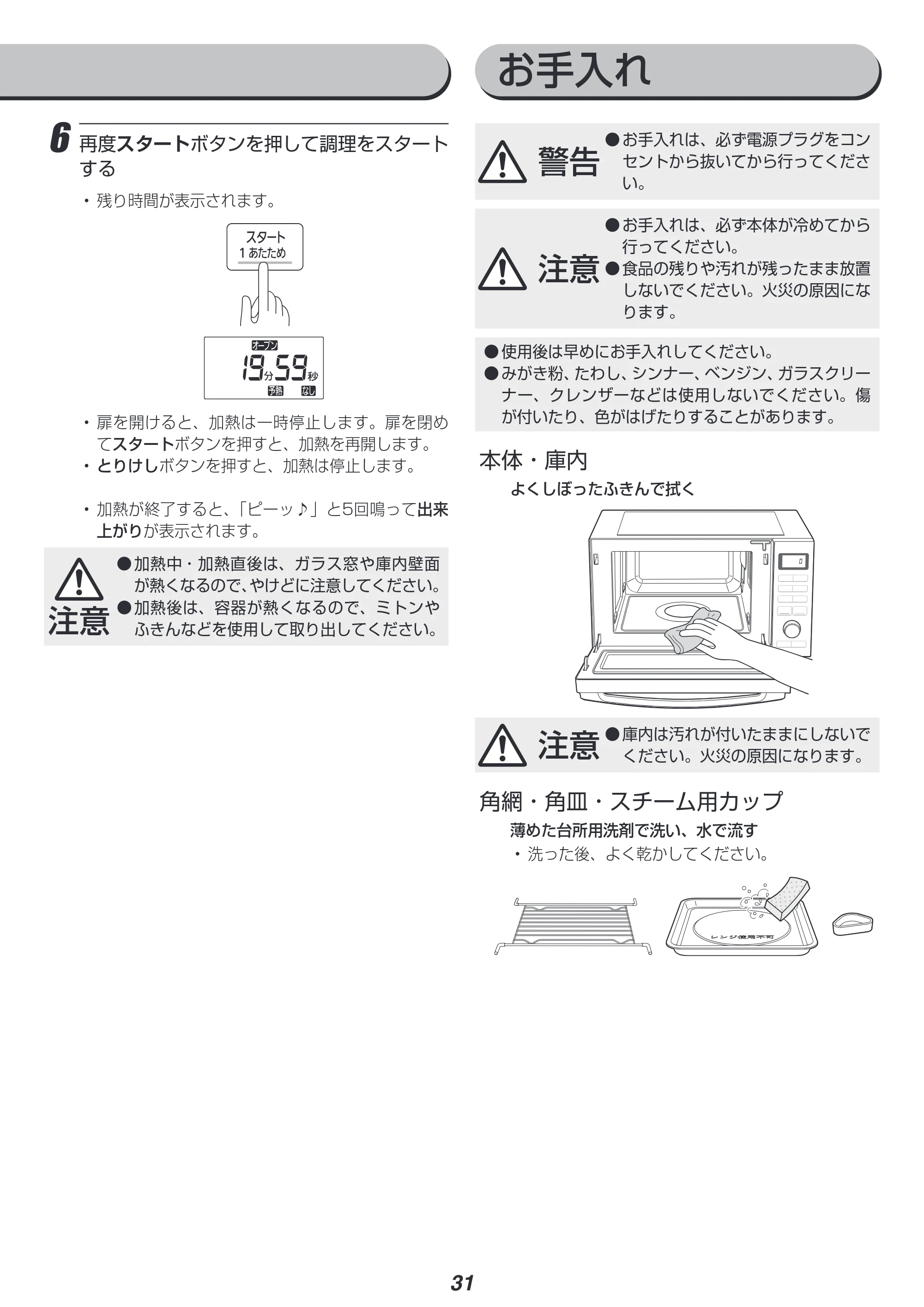 アイリスオーヤマ MO-F1806 取扱説明書 — 原本ページ — 31ページ
