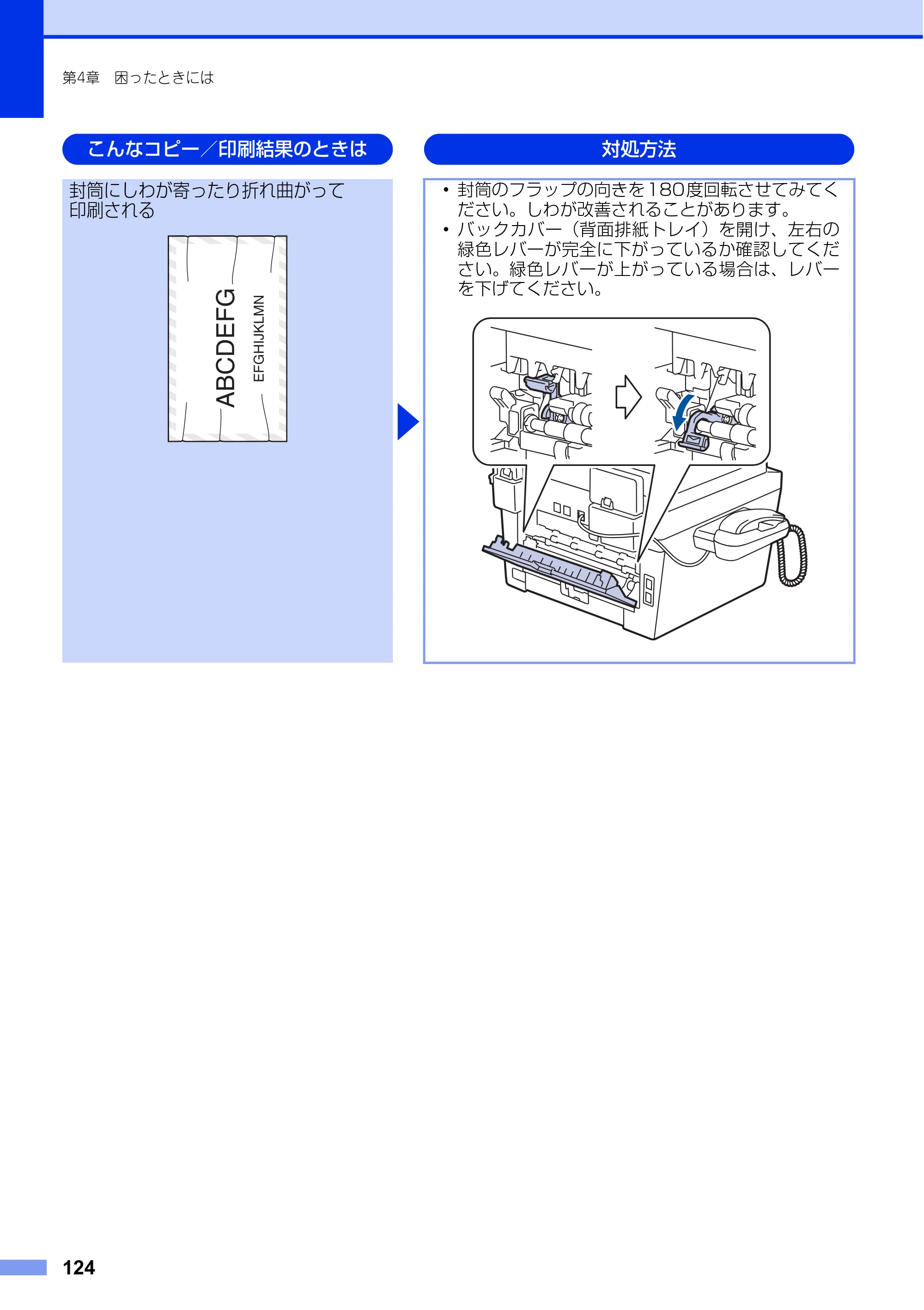ブラザー FAX-L2700DN ユーザーズガイド ～基本編～ — 原本ページ — 124ページ