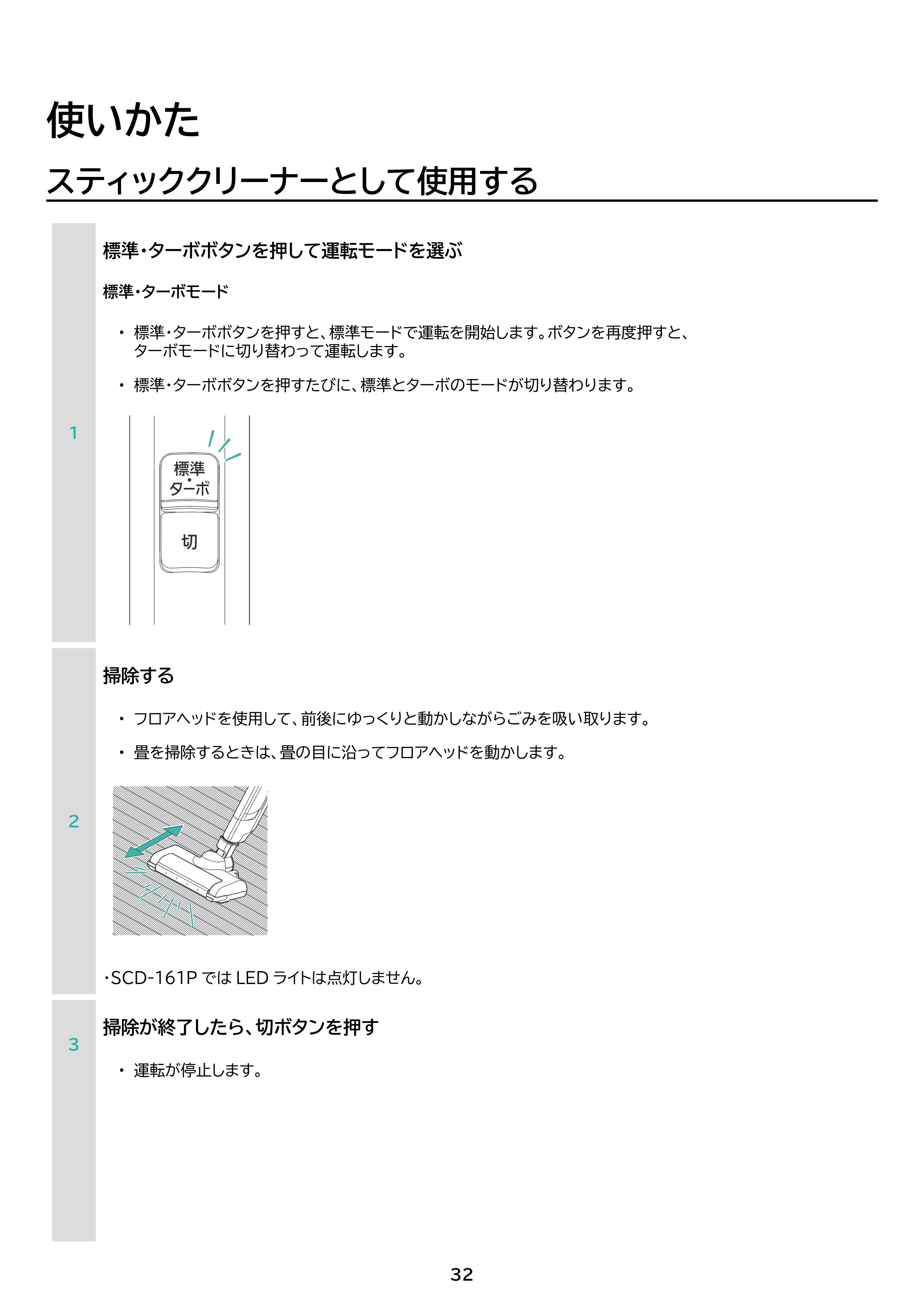 アイリスオーヤマ SCD-P2P 取扱説明書 — 原本ページ — 32ページ
