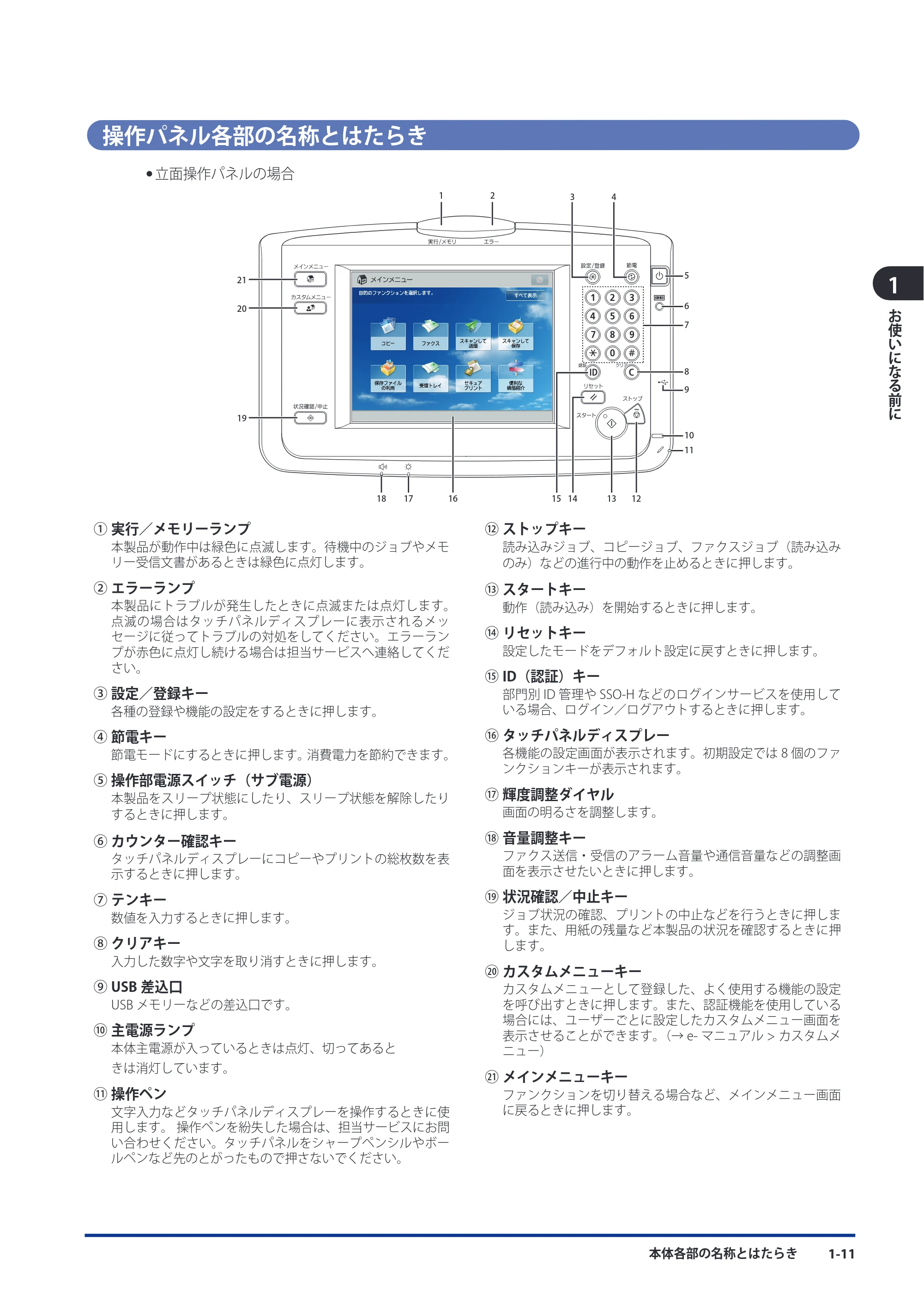 キヤノン imageRUNNER ADVANCE C9075 PRO/C9065 PRO/C7065/C7055 スタートガイド 2010年11月15日更新 （PDF形式／27.71Mバイト） — 原本ページ — 43ページ