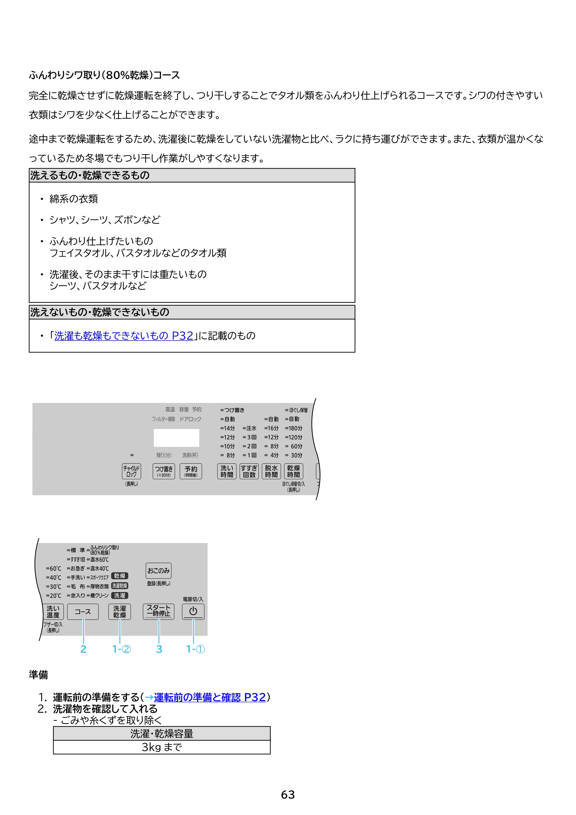 アイリスオーヤマ CDK842-W 取扱説明書 — 原本ページ — 63ページ