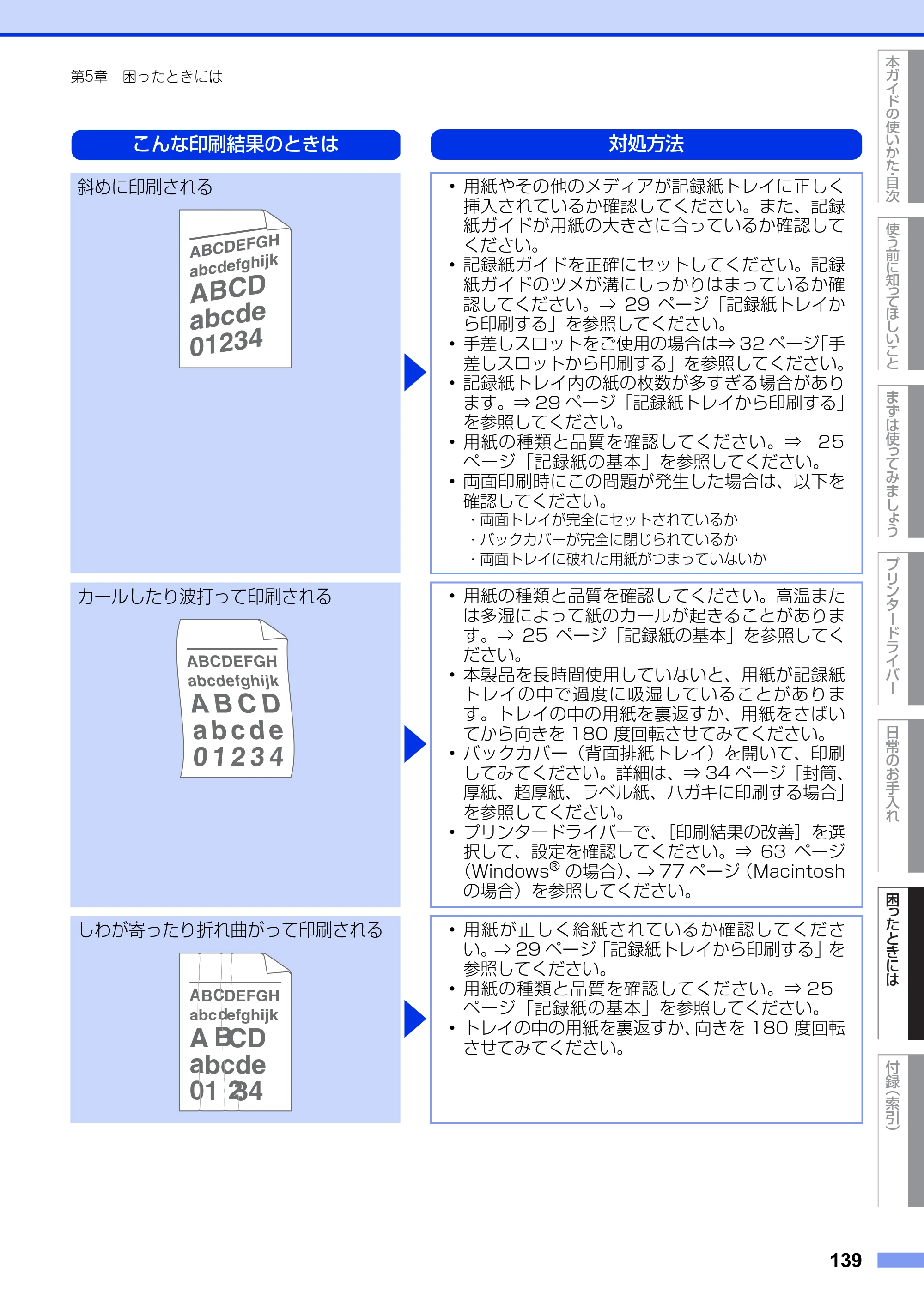 ブラザー HL-L2300 / HL-L2320D ユーザーズガイド — 原本ページ — 139ページ