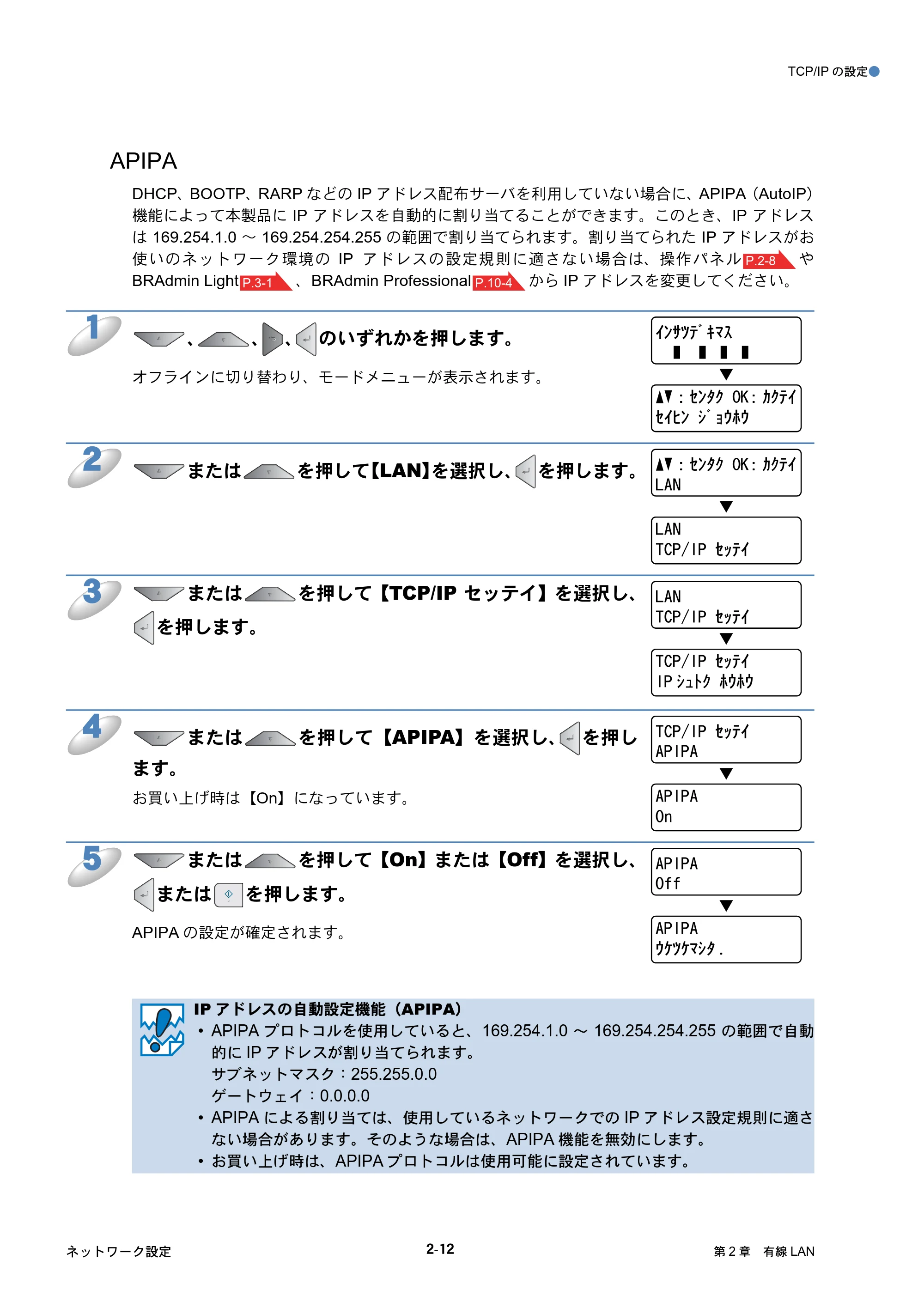 ブラザー HL-4040CN / HL-4050CDN ネットワーク取扱説明書 — 原本ページ — 28ページ