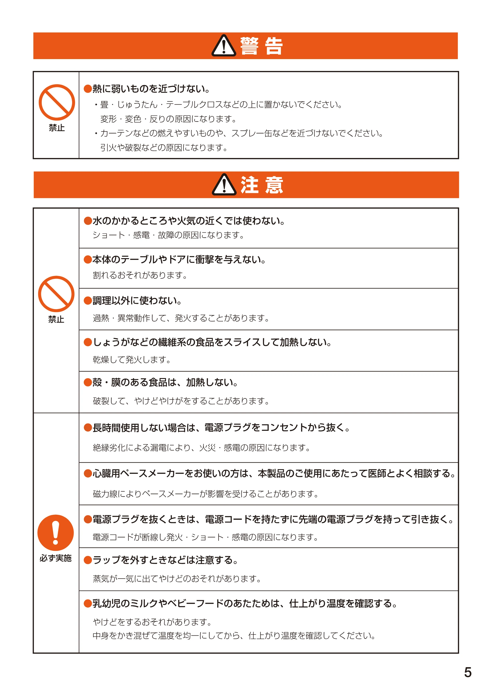 アイリスオーヤマ EMO-706F 取扱説明書 — 原本ページ — 5ページ