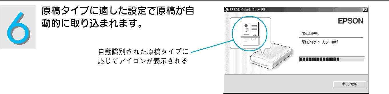 エプソン CC-500L スタートアップガイド — EPSON TWAINを初めて起動する場 合には、全自動モードで起動します。 — 図版 39-2 — 39ページ