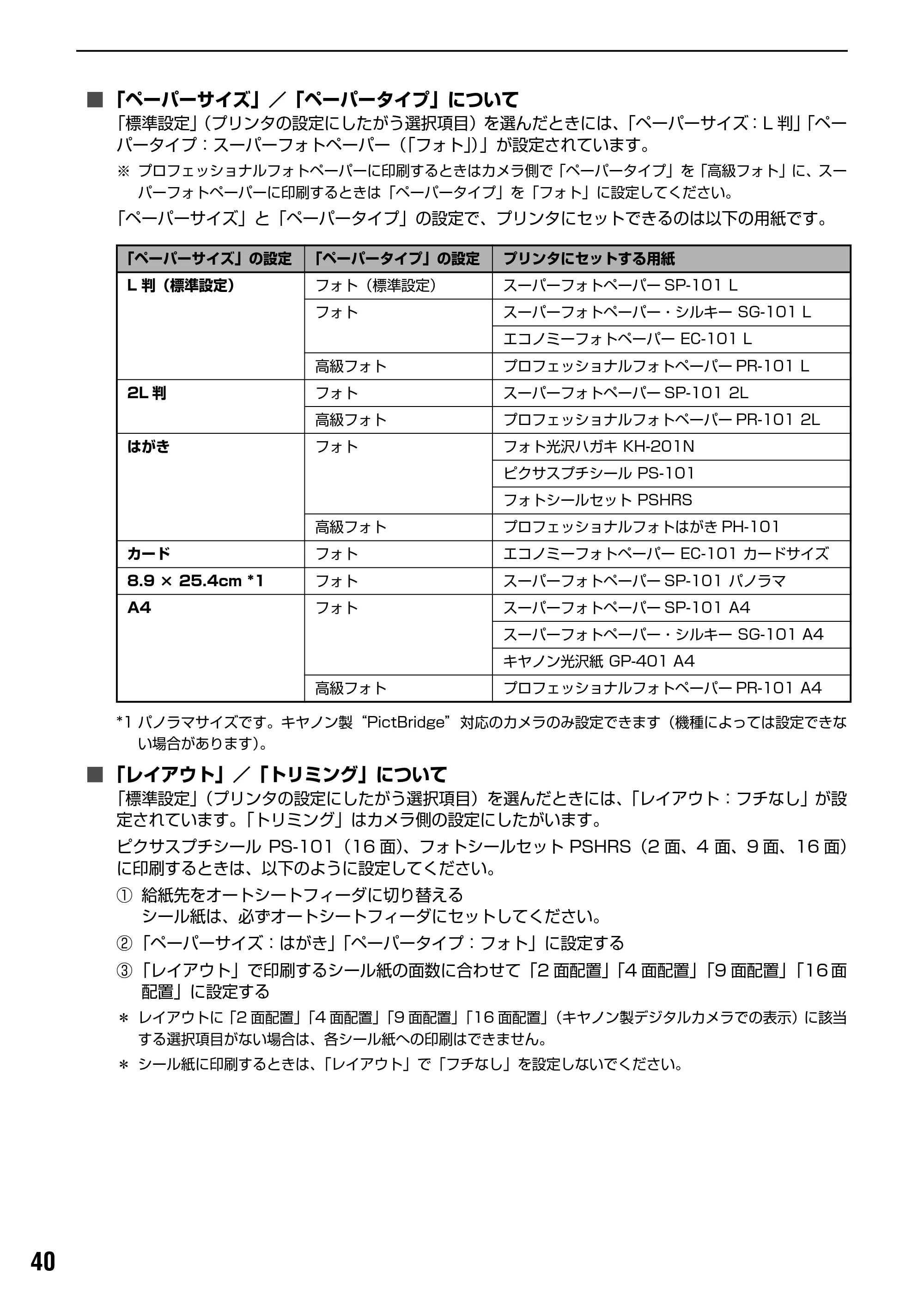 キヤノン PIXUS iP8600 基本操作ガイド （PDF形式／18.13Mバイト） — 原本ページ — 42ページ