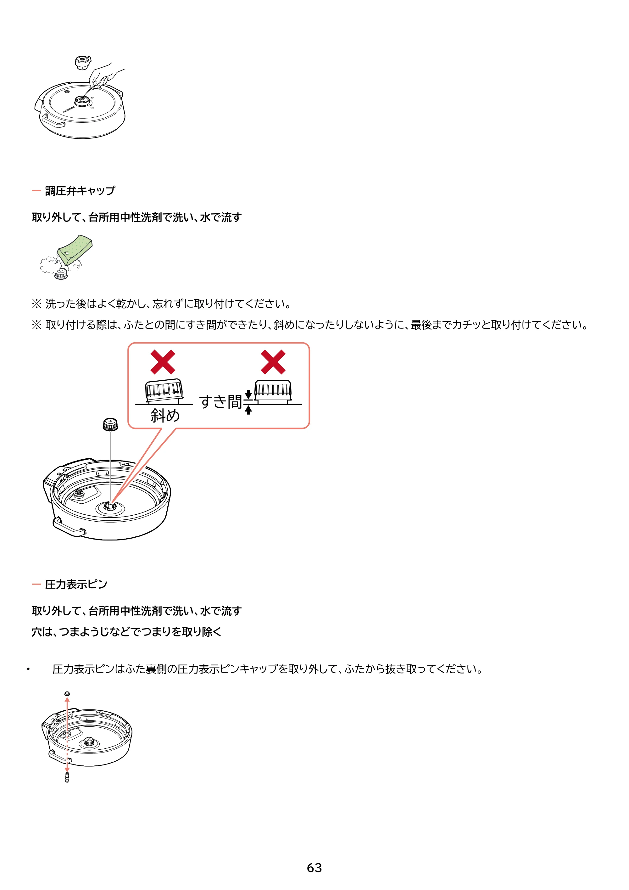 アイリスオーヤマ PC-MB3 取扱説明書 — 原本ページ — 63ページ