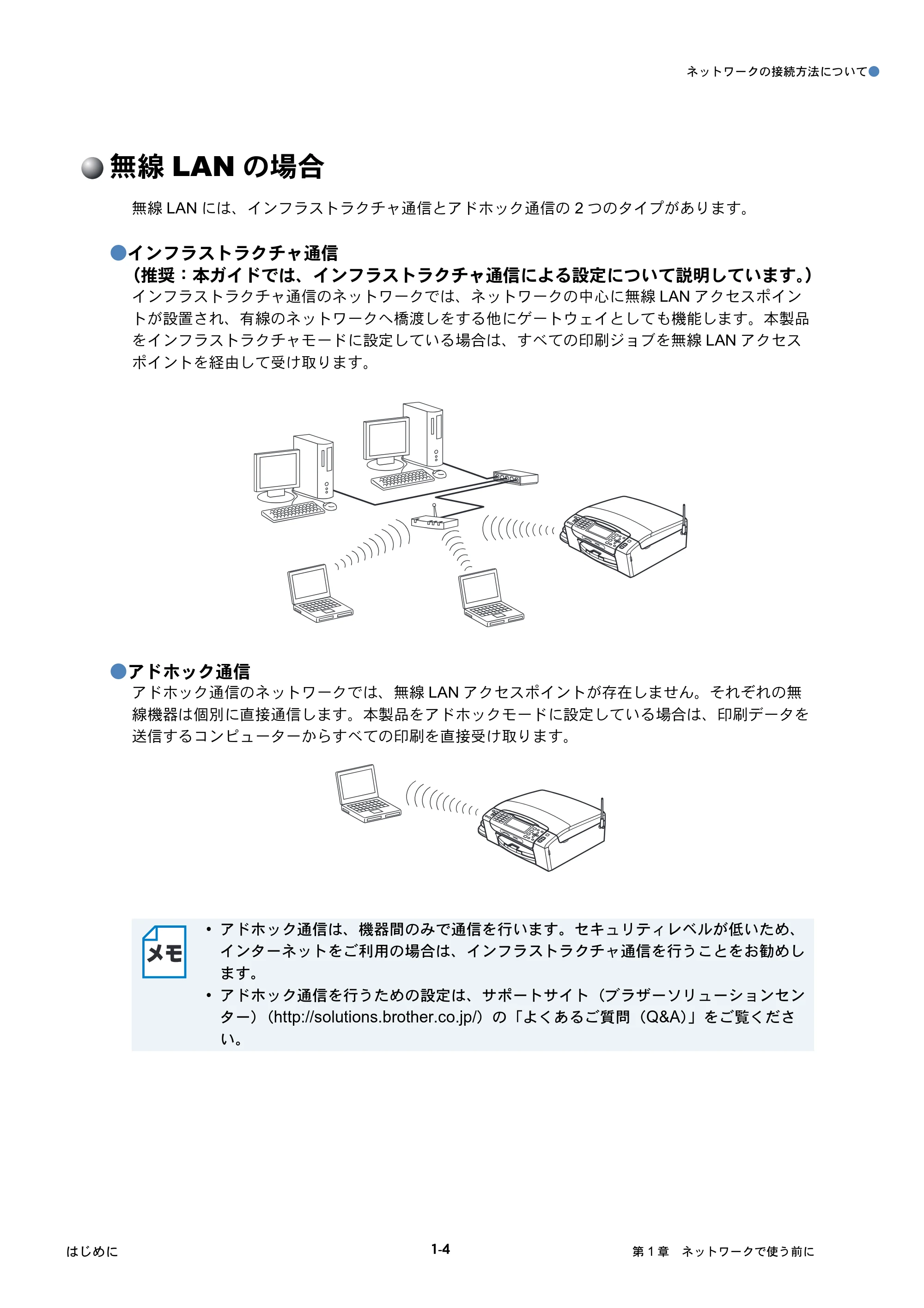 ブラザー DCP-390CN / DCP-595CN / MFC-495CN ユーザーズガイド ～ネットワーク設定編～ — 無線LANの場合 — 原本ページ — 17ページ