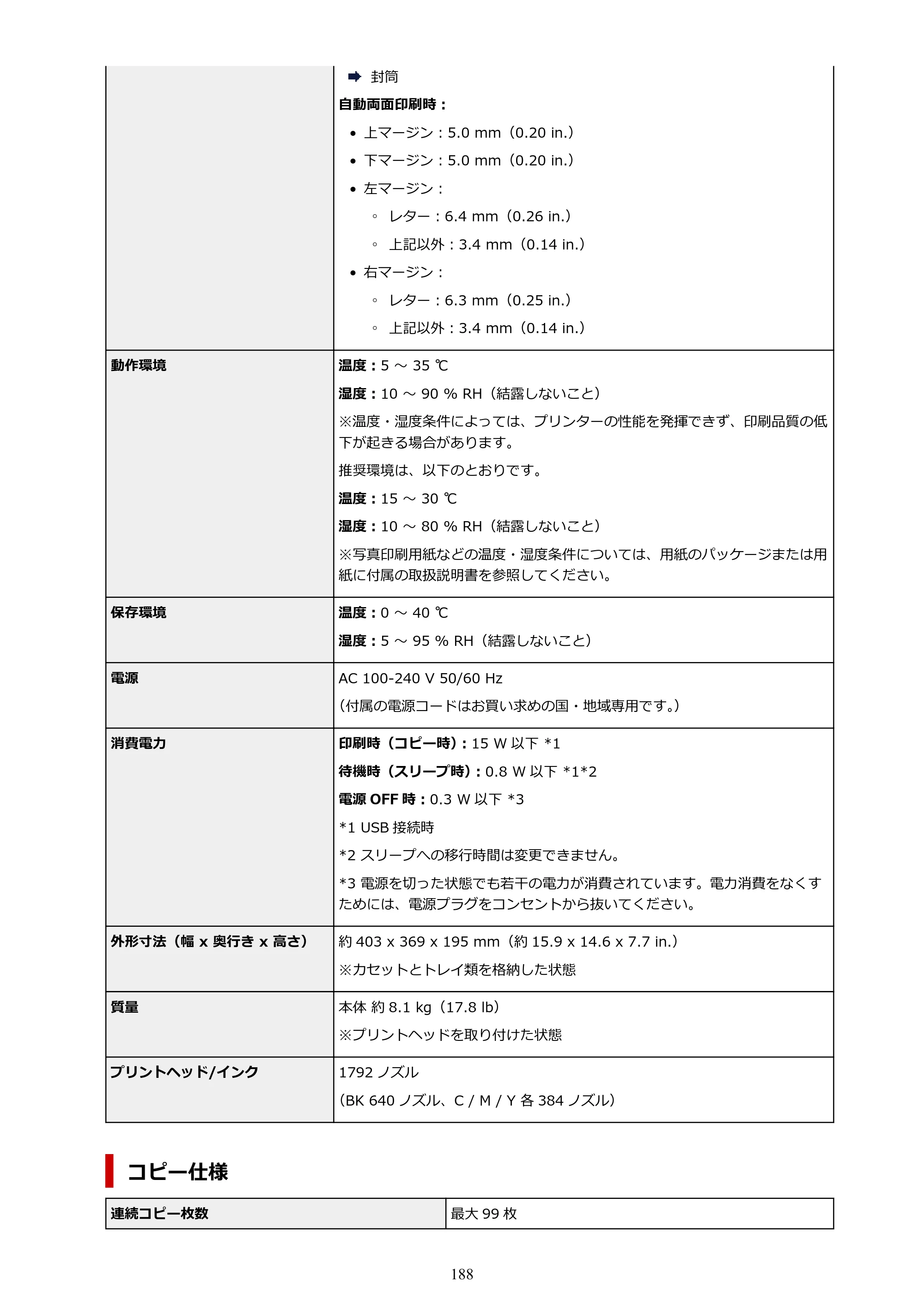 キヤノン G6030 電子マニュアル PDF版 （Windows版） 2019年6月13日掲載（PDF：11.6MB） — 原本ページ — 188ページ