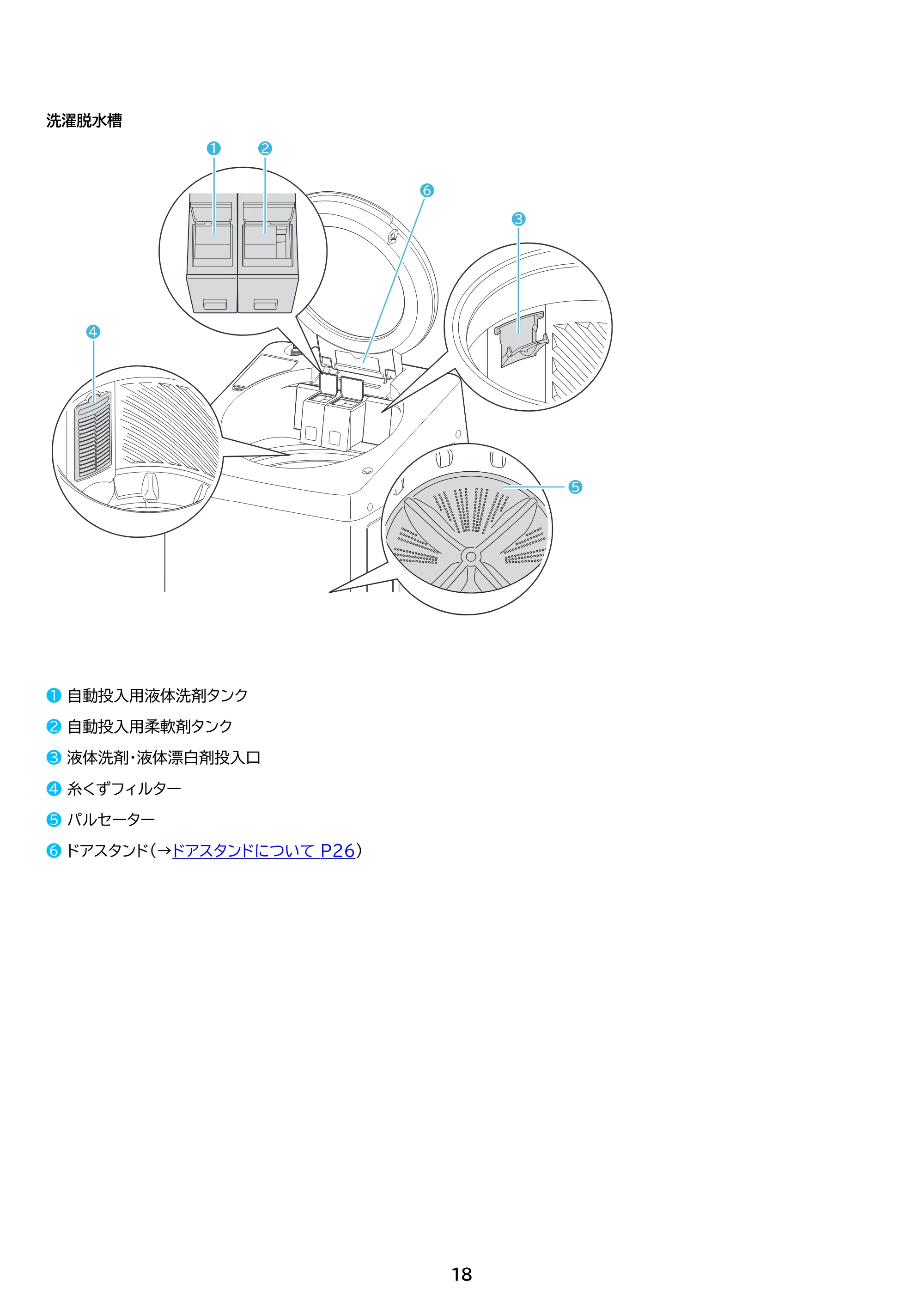アイリスオーヤマ ITW-80A01 取扱説明書 — 原本ページ — 18ページ