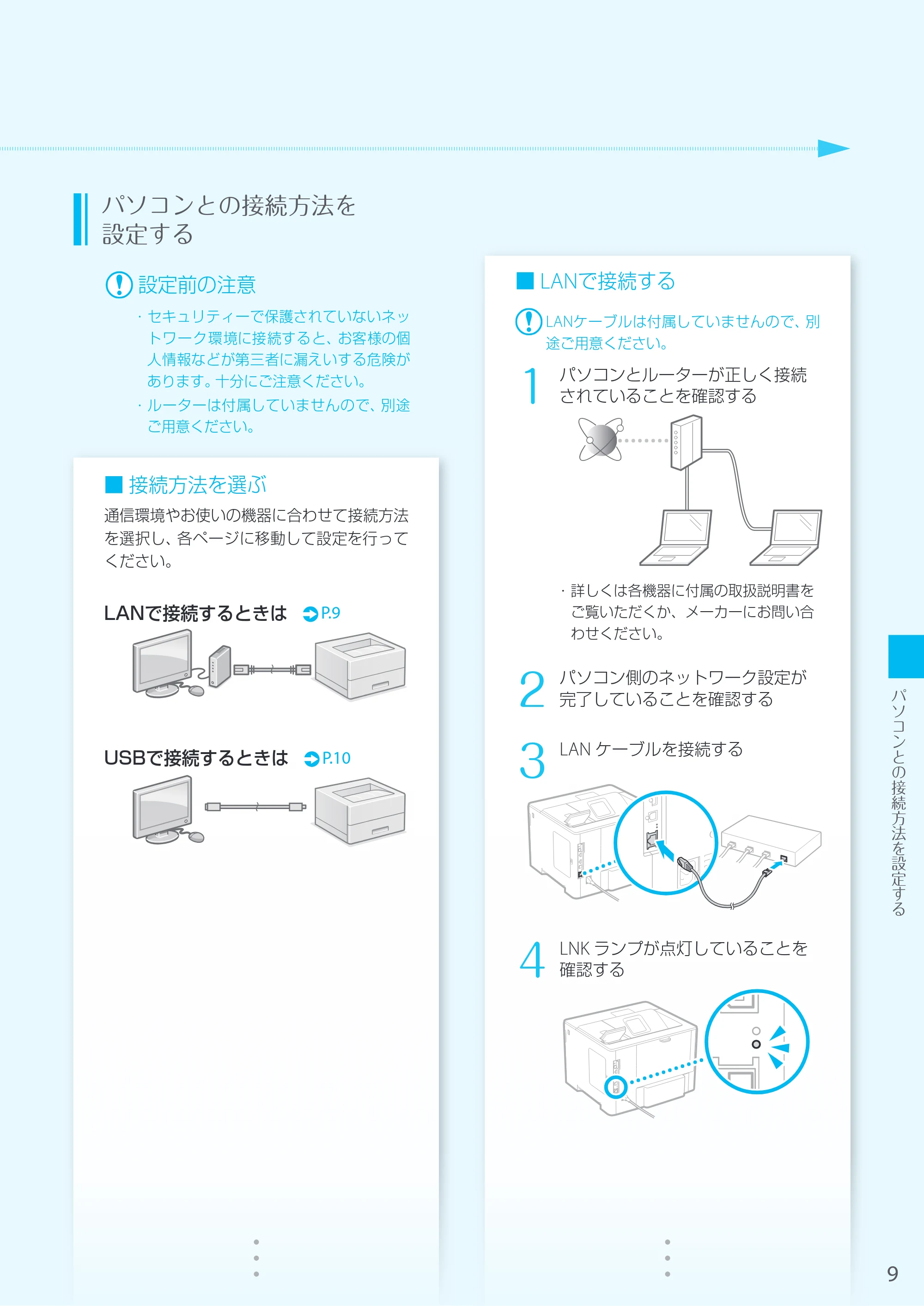 キヤノン LBP322i/LBP321 はじめにお読みください 2022年9月8日更新(PDF:13.7MB) — 原本ページ — 9ページ