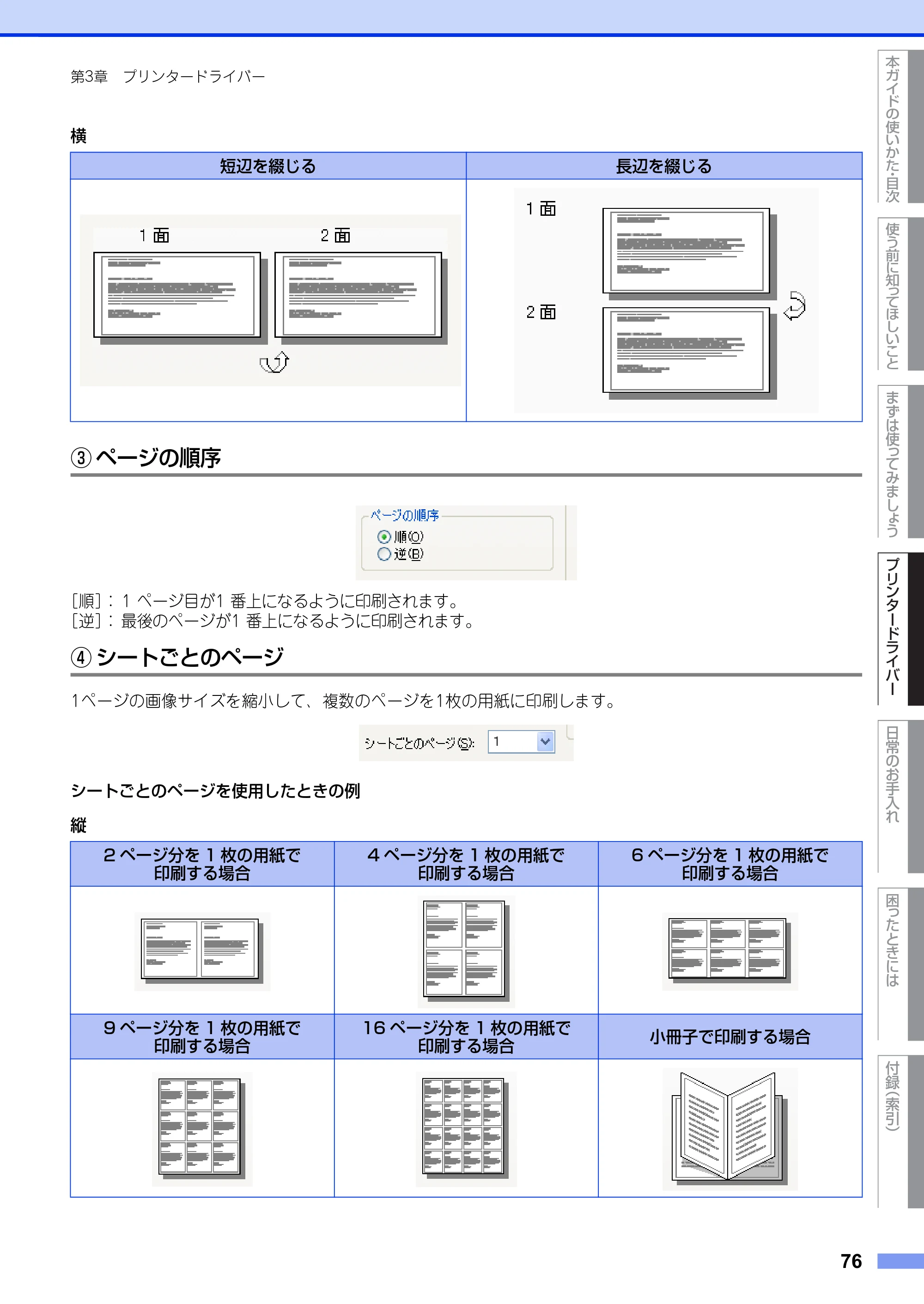 ブラザー HL-5440D / HL-5450DN ユーザーズガイド — 原本ページ — 76ページ