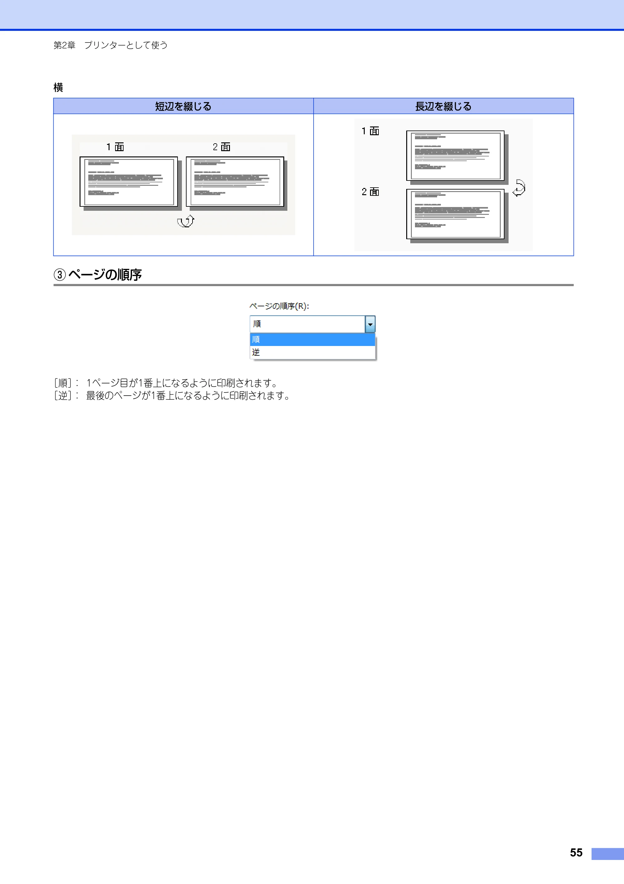 ブラザー DCP-9020CDW / MFC-9340CDW ユーザーズガイド ～パソコン活用編～ — 原本ページ — 56ページ
