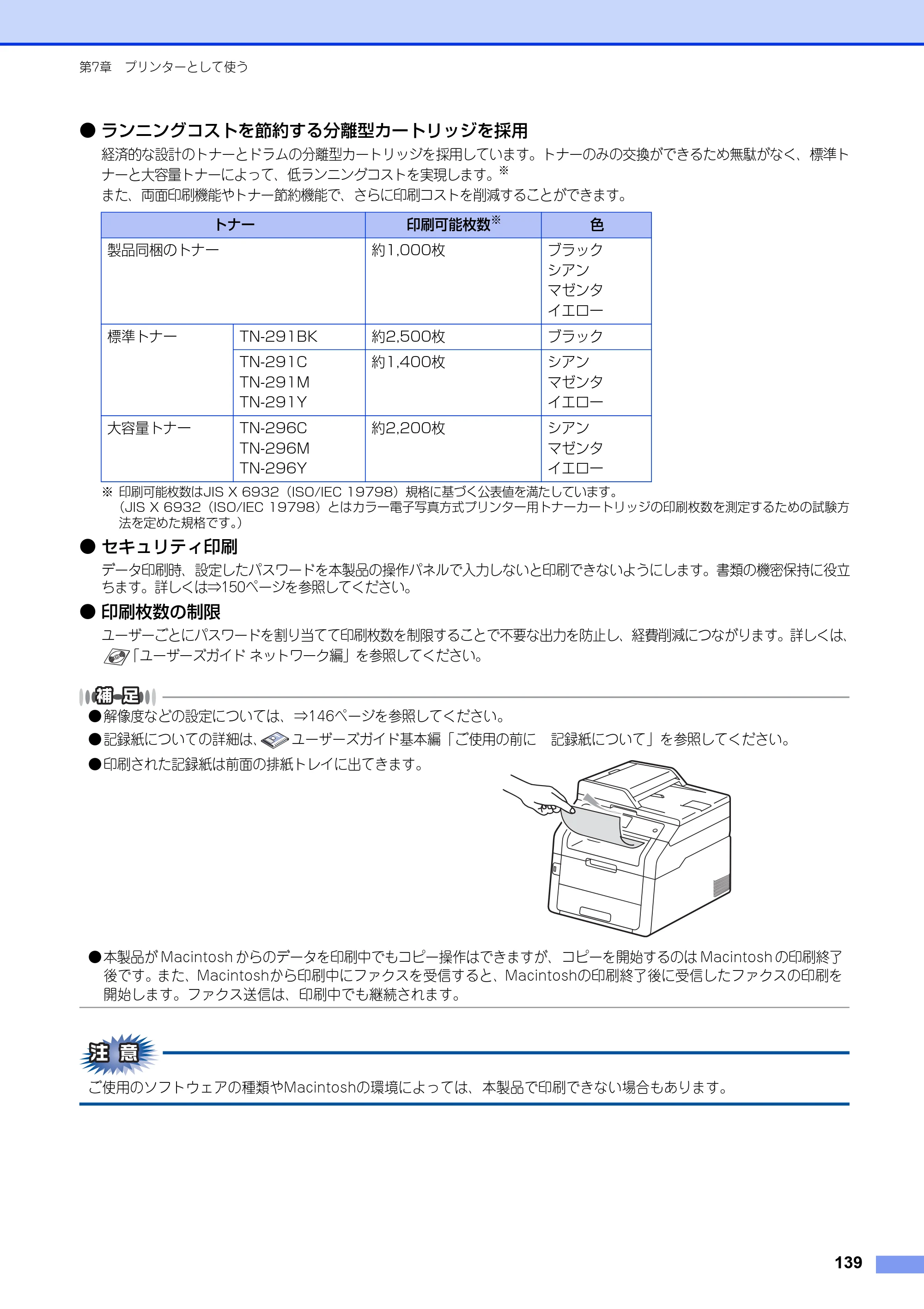 ブラザー DCP-9020CDW / MFC-9340CDW ユーザーズガイド ～パソコン活用編～ — 原本ページ — 140ページ