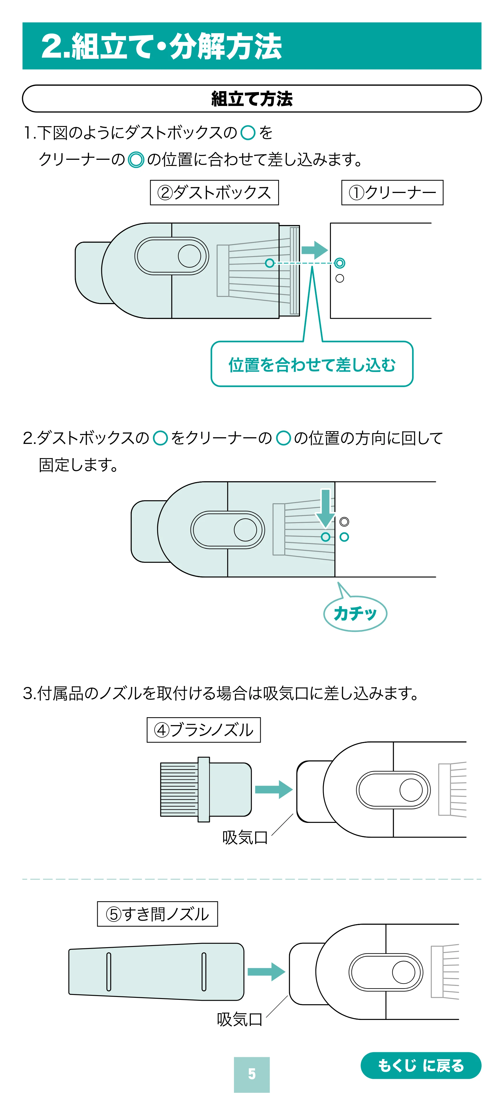 サンワサプライ 200-CDVC001 取扱説明書 — 原本ページ — 5ページ