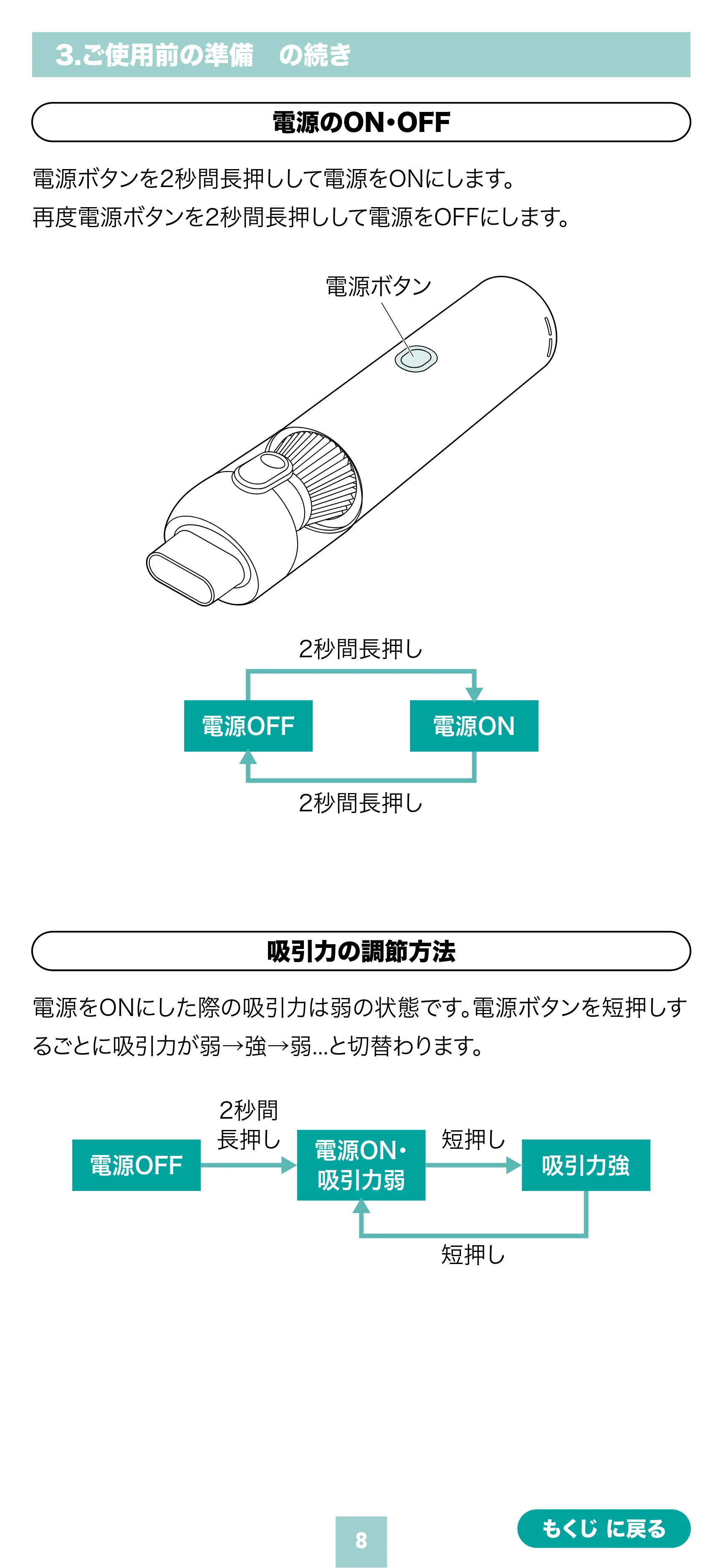 サンワサプライ 200-CDVC001 取扱説明書 — 原本ページ — 8ページ