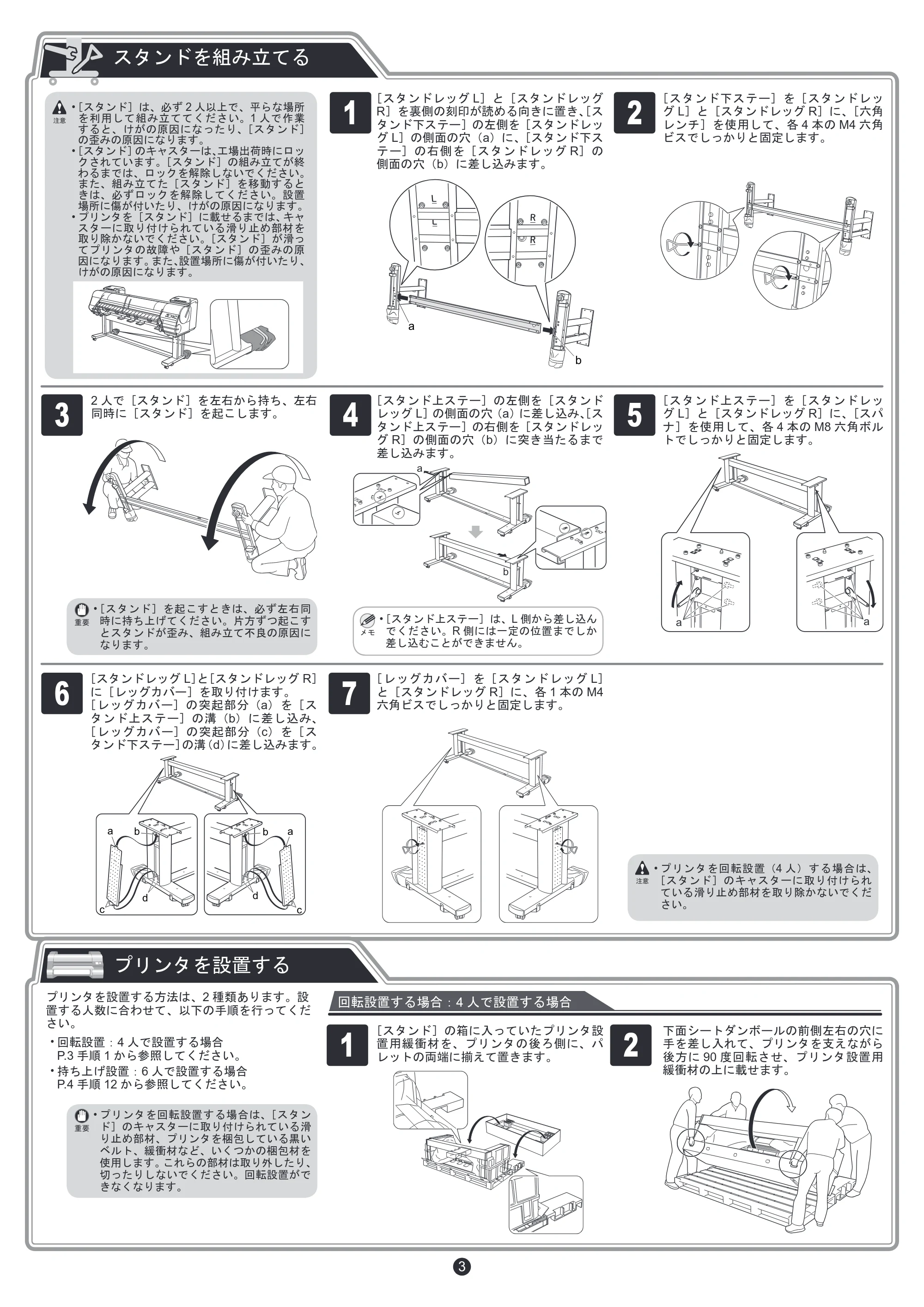 キヤノン iPF9400 セットアップガイド（PDF：7.81MB） — 原本ページ — 3ページ