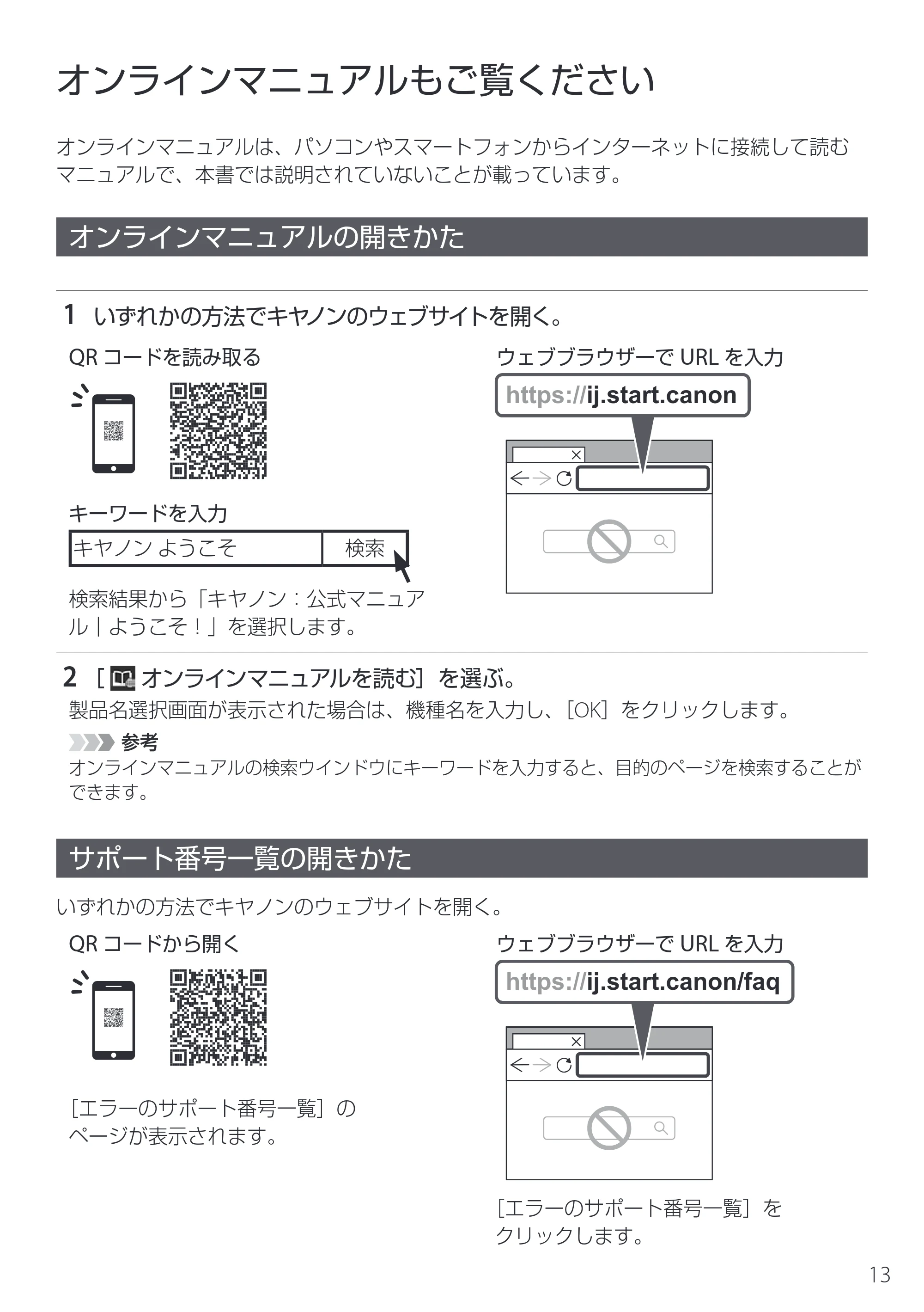 キヤノン PIXUS TS8830 設置・基本操作マニュアル 2024年9月5日掲載（PDF：5.9MB） — オンラインマニュアルもご覧ください — 原本ページ — 15ページ