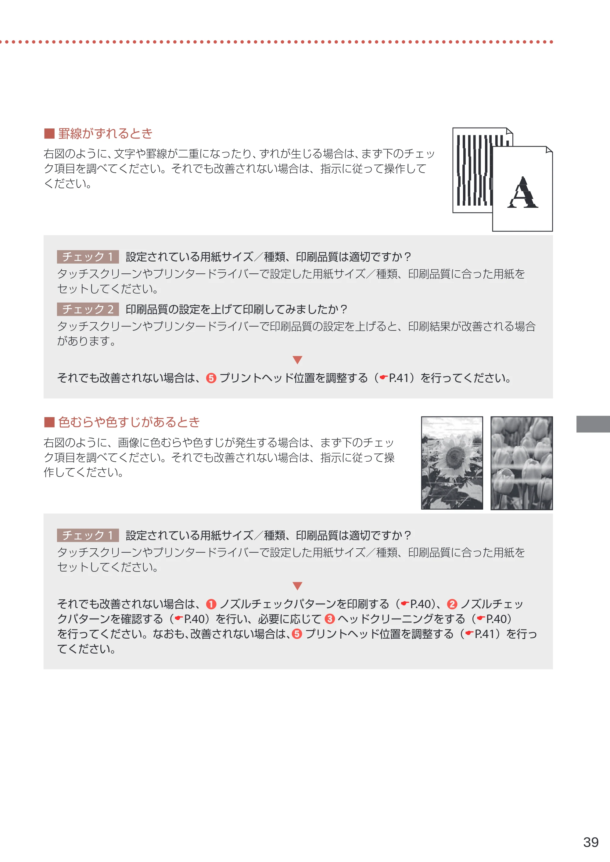 キヤノン PIXUS TS6230 設置・基本操作マニュアル(PDF:7.28MB) — 原本ページ — 41ページ