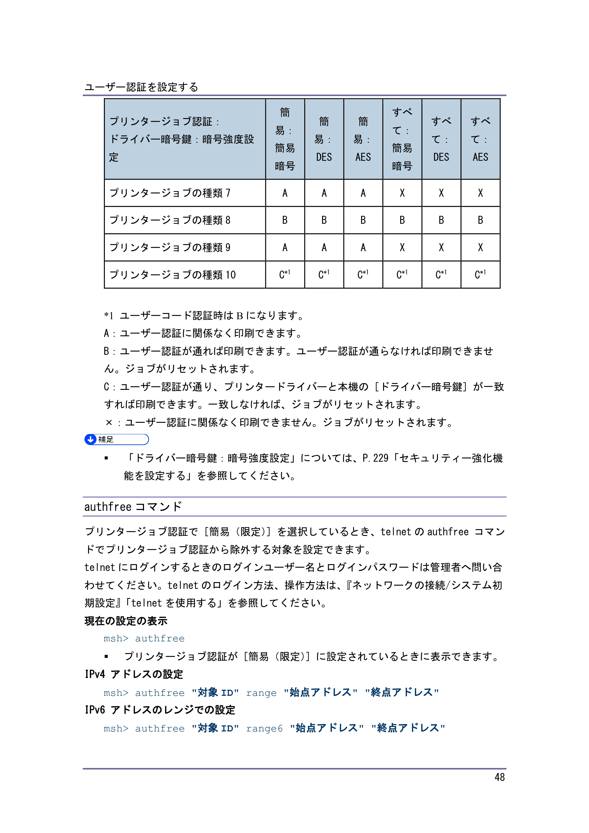 キヤノン PostScript3 セキュリティーガイド （PDF形式／6.86Mバイト） — 原本ページ — 49ページ