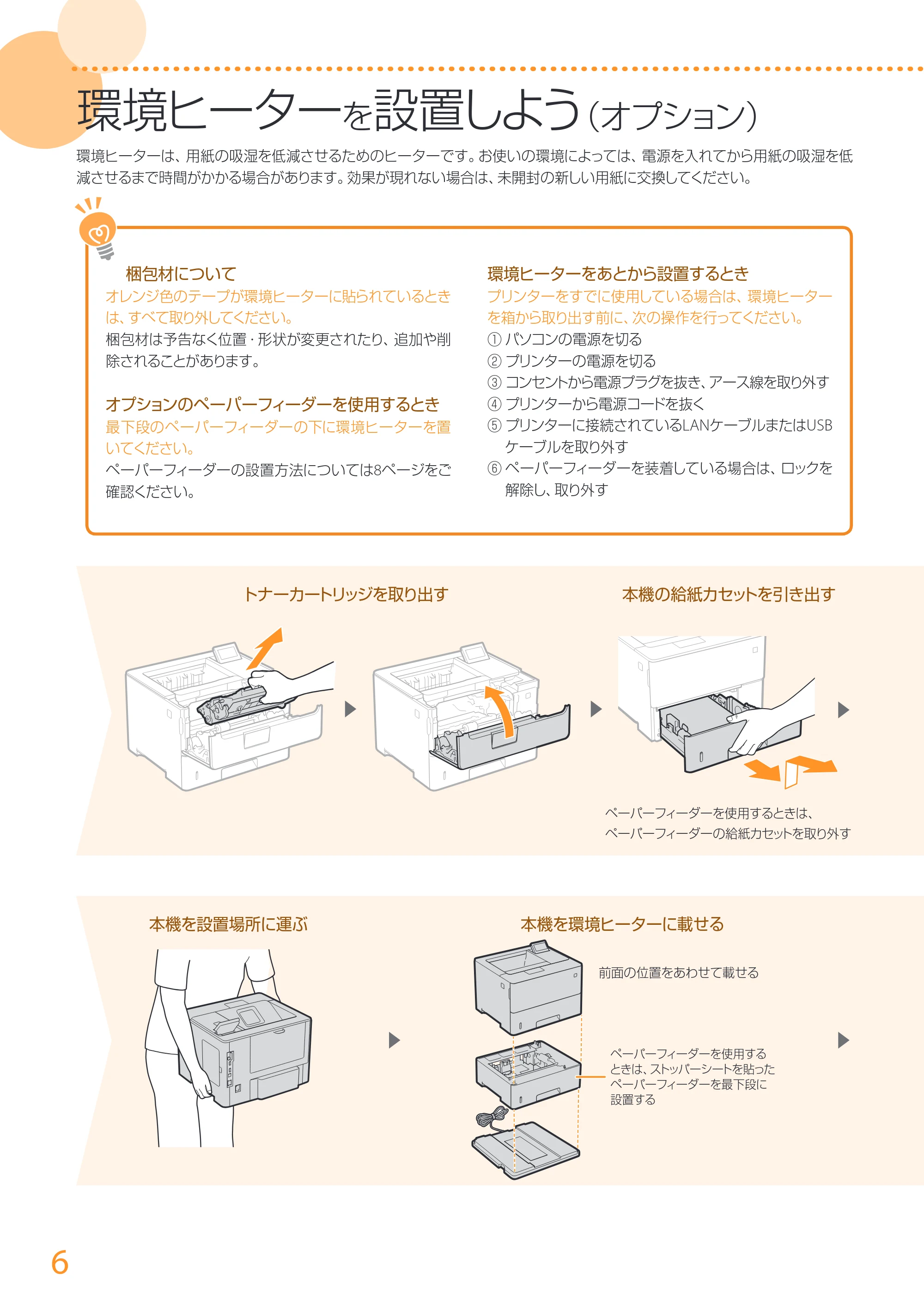 キヤノン LBP312i はじめにお読みください 2017年5月9日掲載（PDF：14.3MB） — 原本ページ — 6ページ