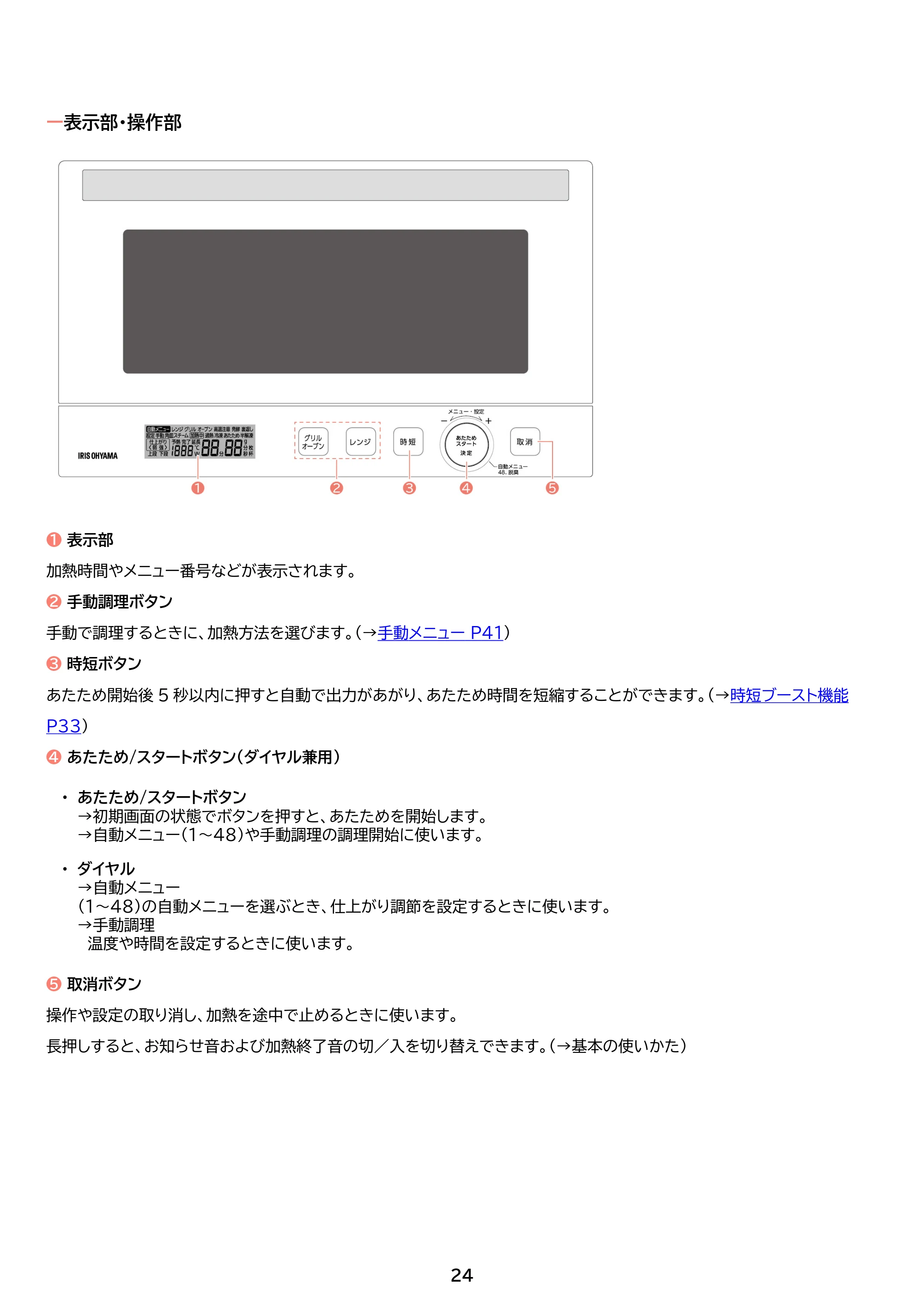 アイリスオーヤマ PMO-F1812 取扱説明書 — 原本ページ — 24ページ