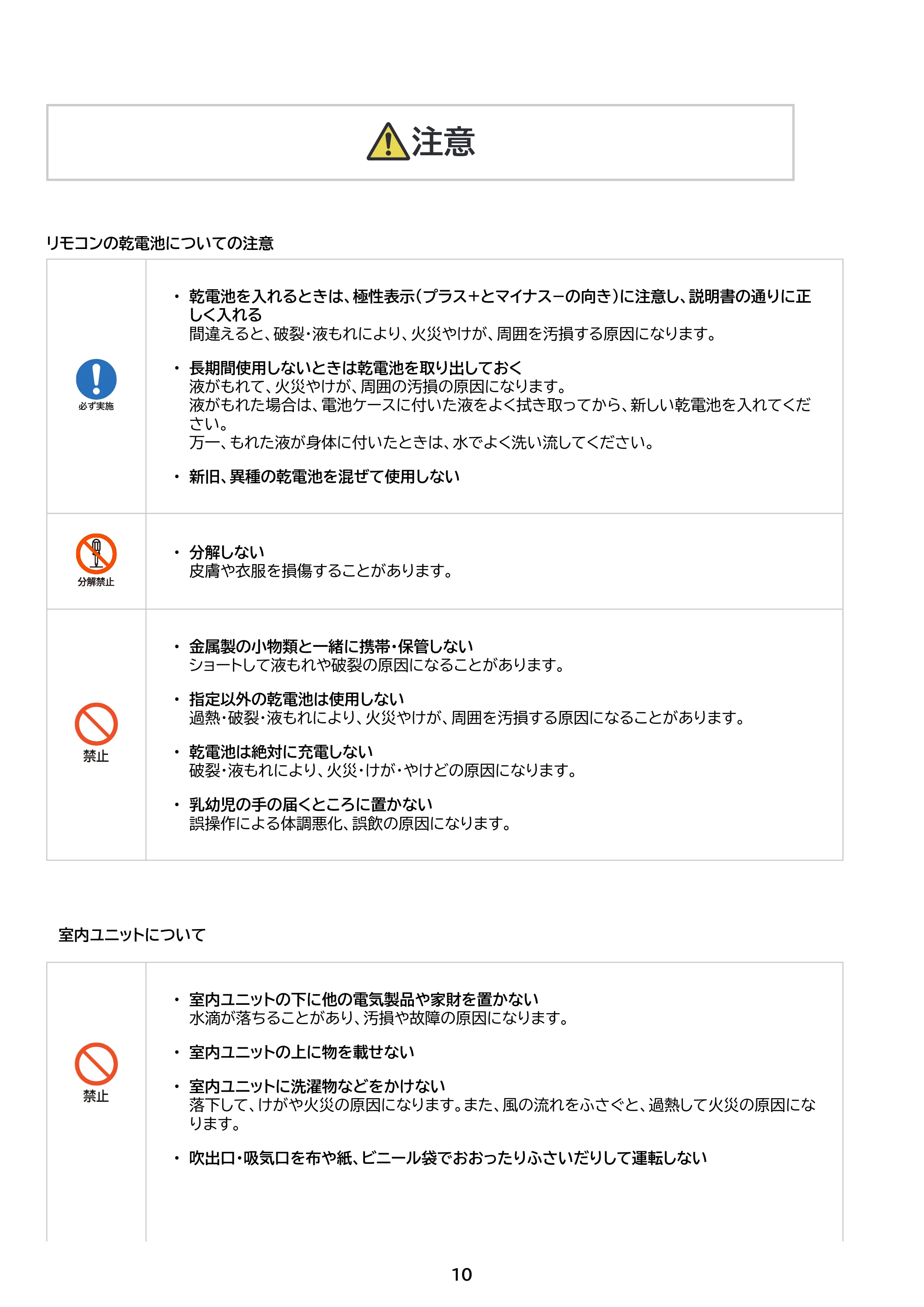 アイリスオーヤマ IHF-2202SC 取扱説明書 — 原本ページ — 10ページ