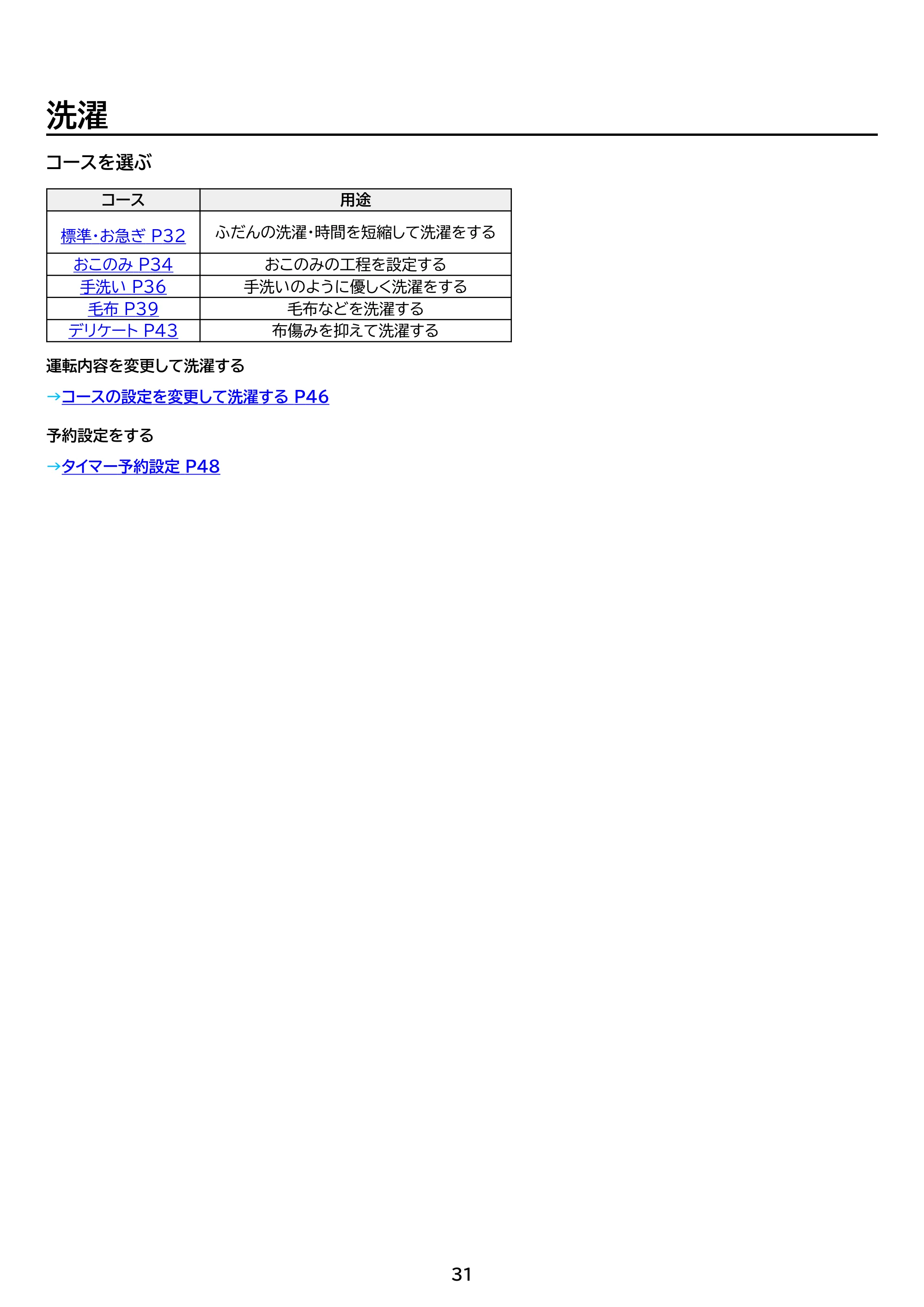 アイリスオーヤマ ITW-H803H 取扱説明書 — 原本ページ — 31ページ