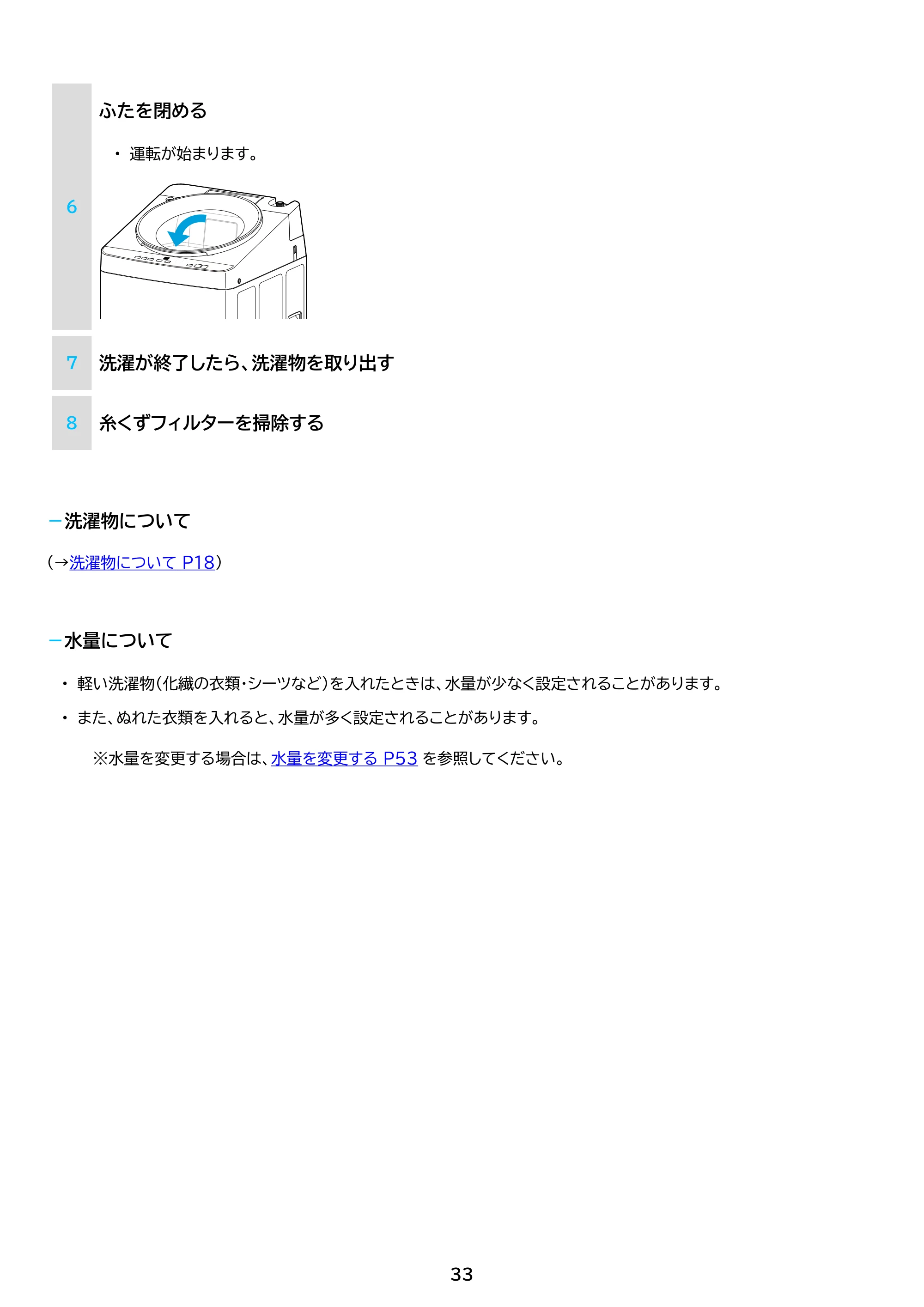 アイリスオーヤマ ITW-H803H 取扱説明書 — 原本ページ — 33ページ