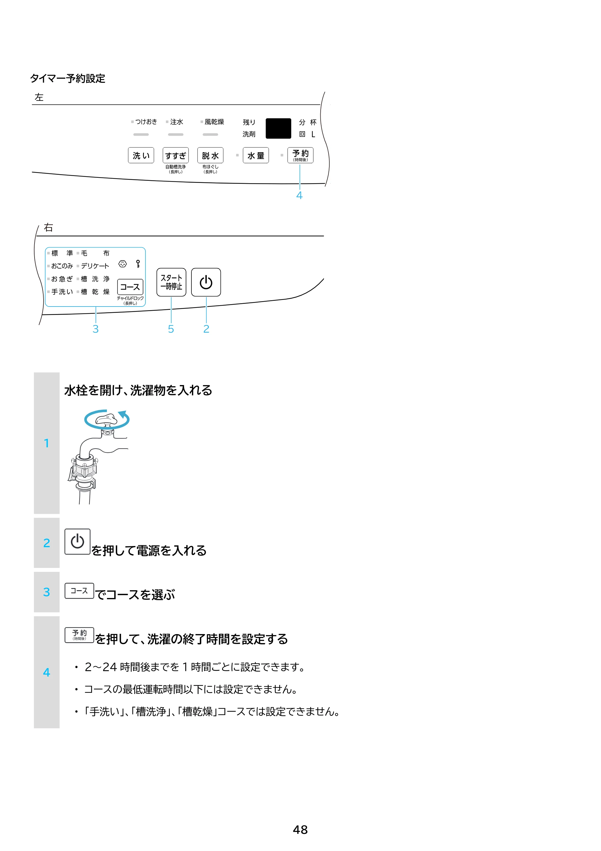アイリスオーヤマ ITW-H803H 取扱説明書 — 原本ページ — 48ページ