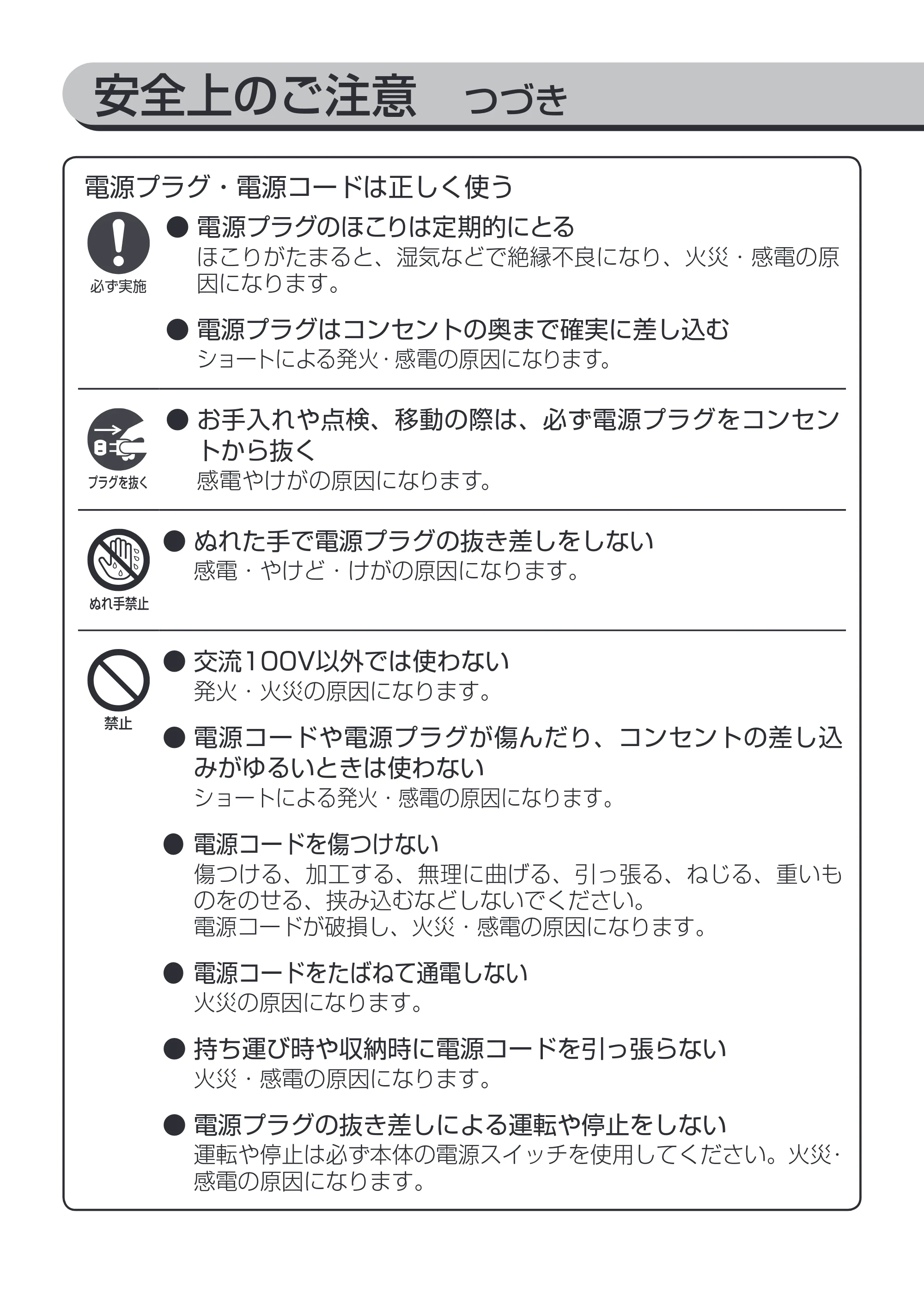 アイリスオーヤマ SHM-260D 取扱説明書 — 原本ページ — 3ページ