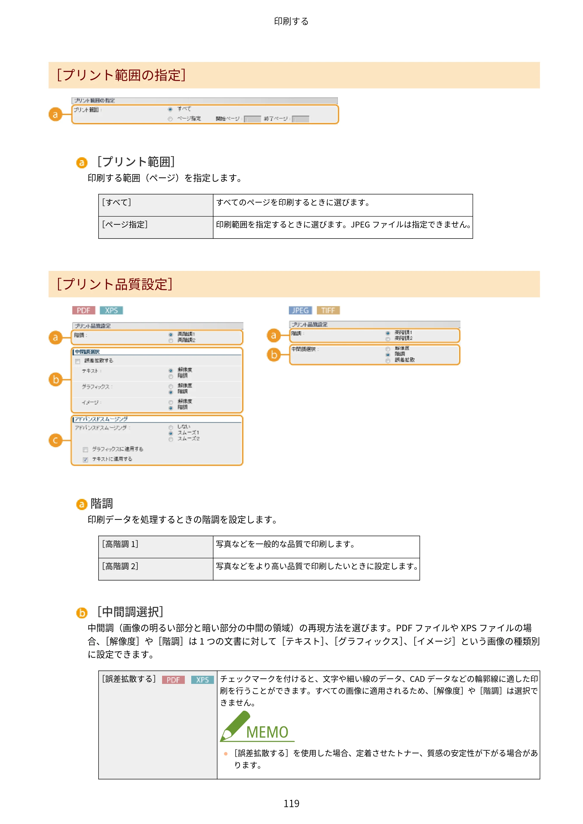 キヤノン LBP853Ci/LBP852Ci/LBP851C ユーザーズガイド 2020年9月9日掲載（PDF：9.12MB） — 原本ページ — 125ページ