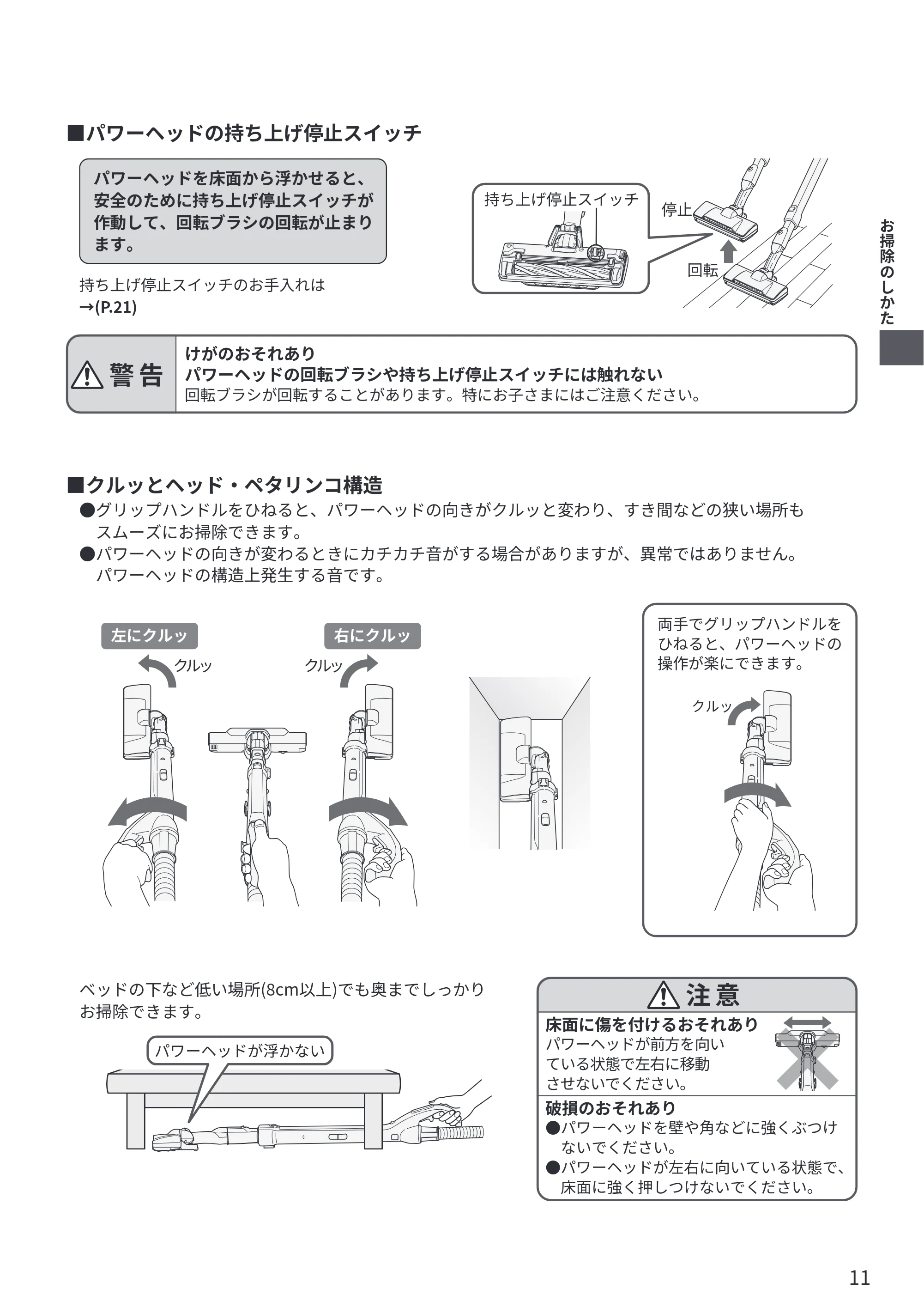 日立 CV-SP300R 取扱説明書 — 原本ページ — 11ページ