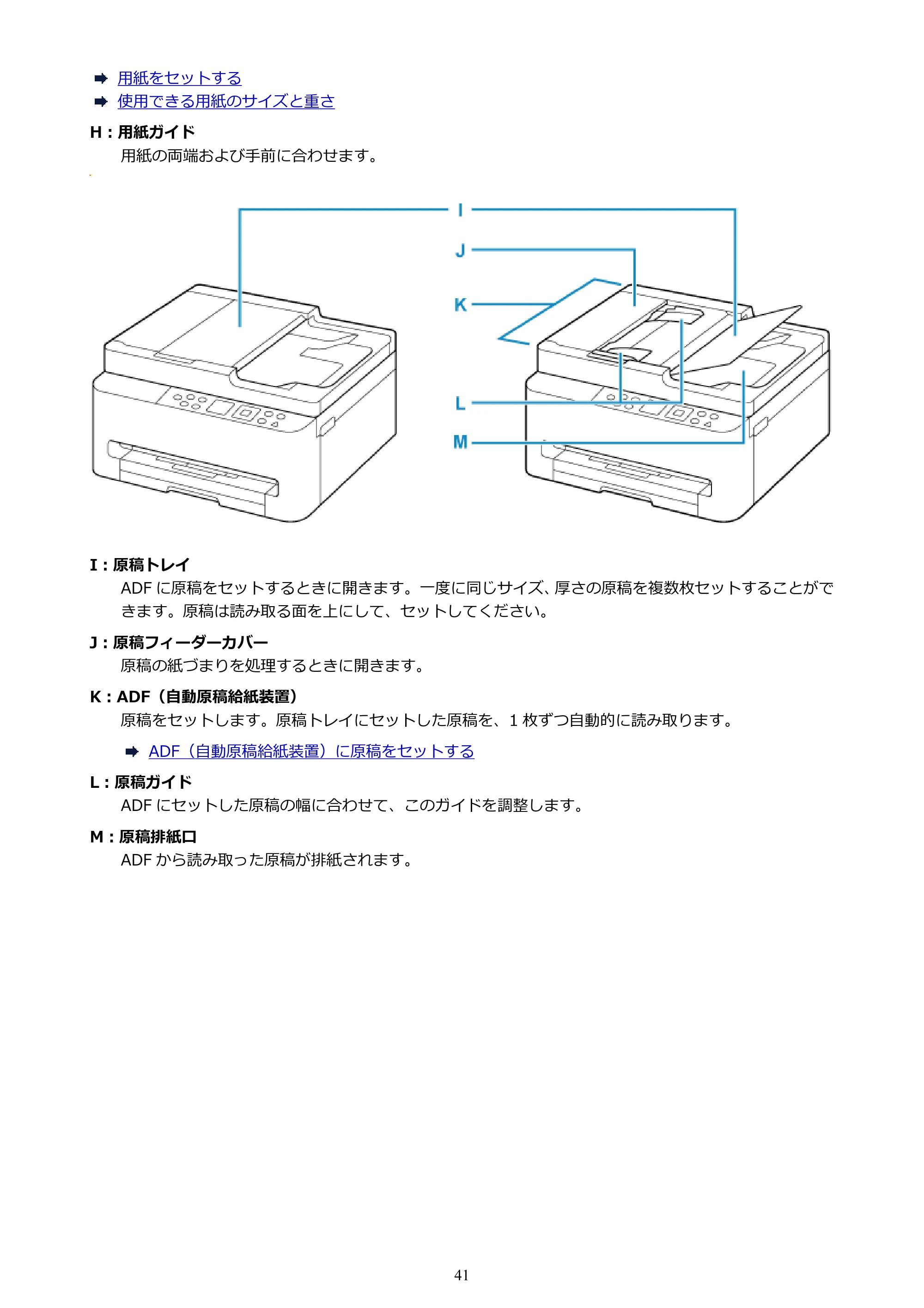 キヤノン PIXUS TS5630 オンラインマニュアル PDF版 2025年10月22日掲載（PDF：3.5MB） — 原本ページ — 41ページ