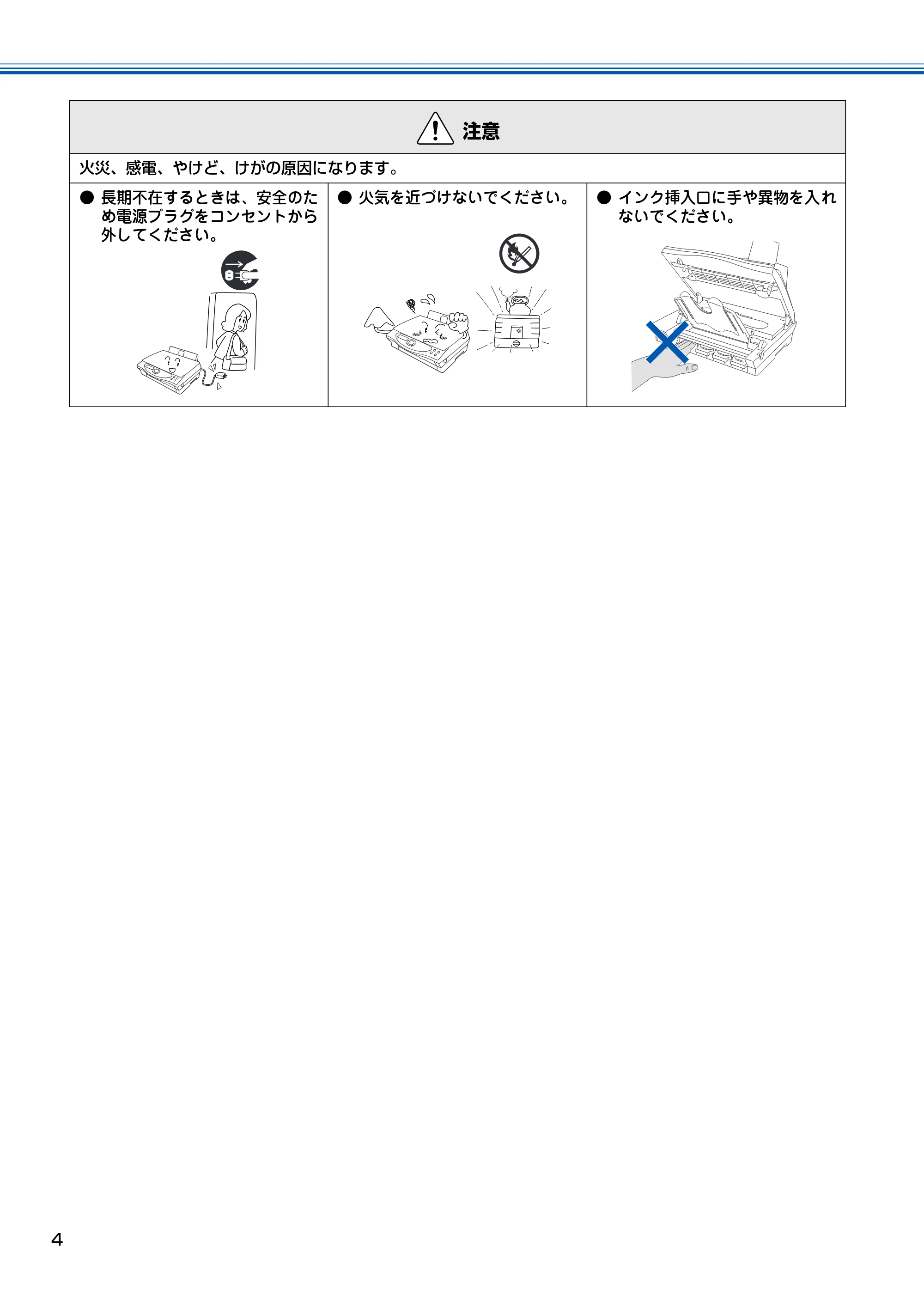 ブラザー MFC-100 取扱説明書(本体) — 原本ページ — 5ページ