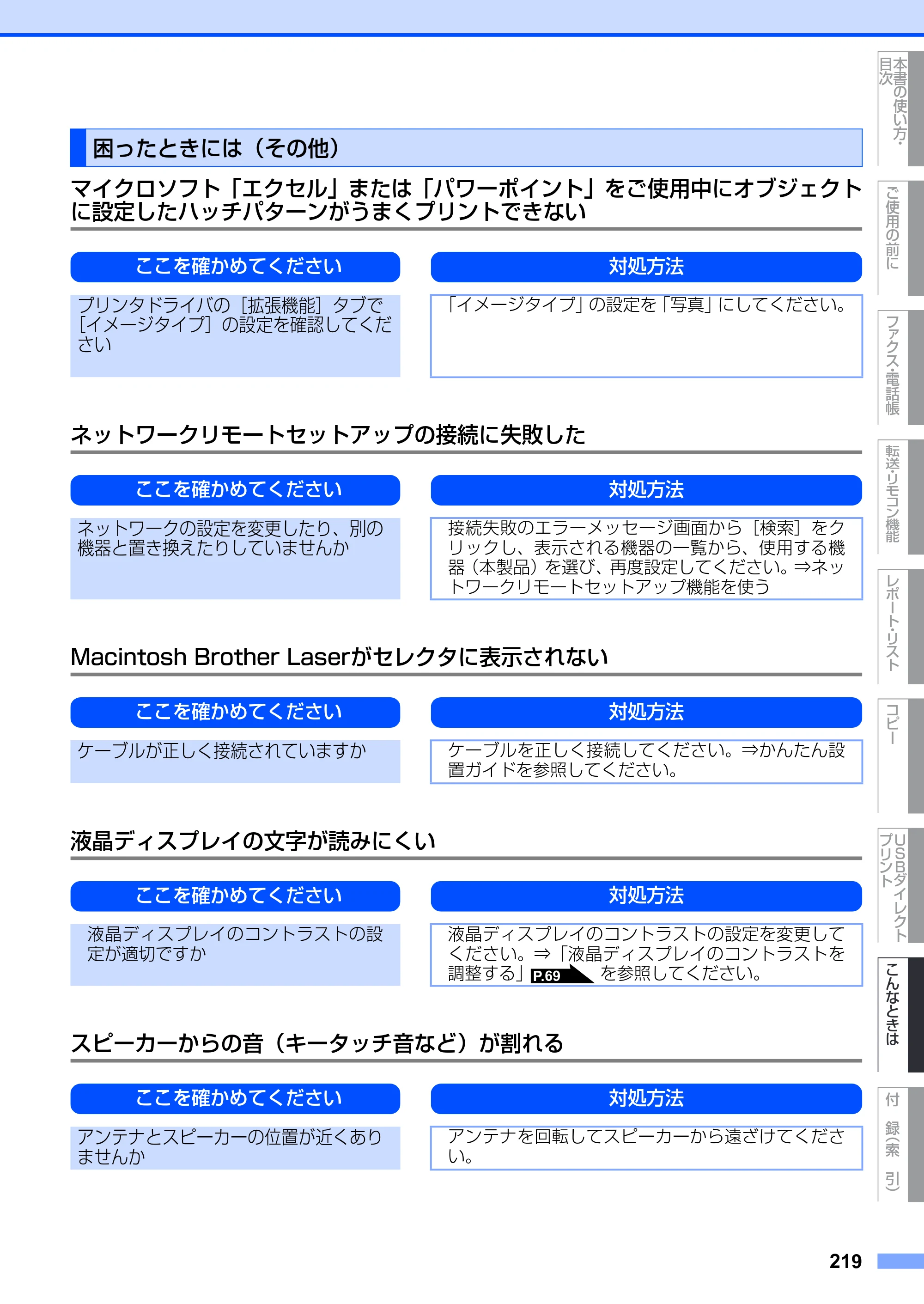 ブラザー MFC-8890DW ユーザーズガイド ～基本編～ — 原本ページ — 219ページ
